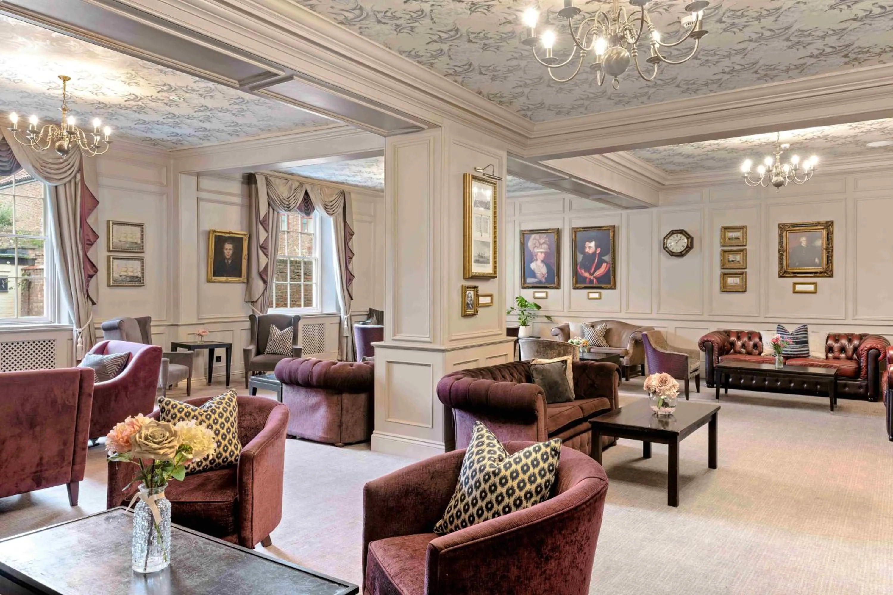 Lounge or bar in Dukes Head Hotel Kings Lynn