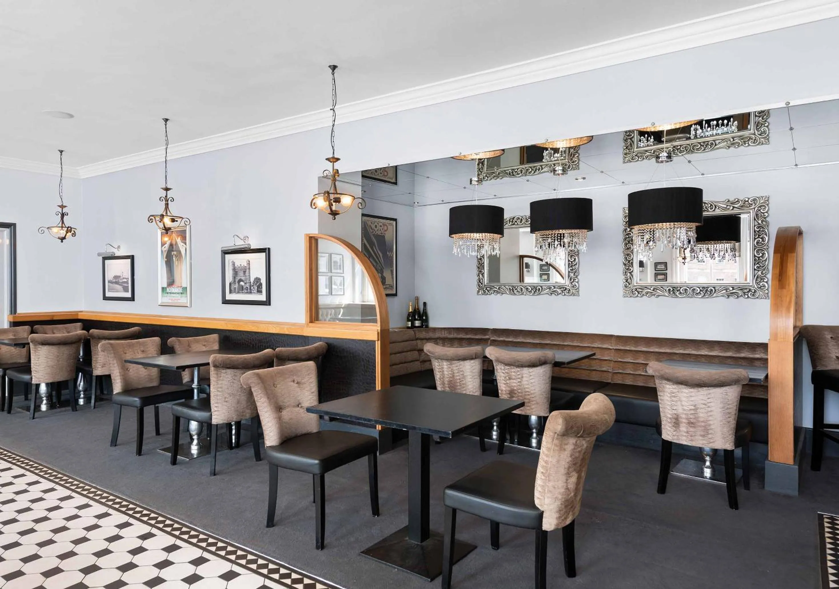 Lounge or bar in Dukes Head Hotel Kings Lynn