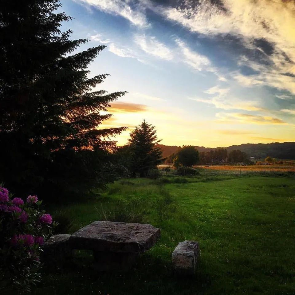 Garden in Loch Shiel Hotel