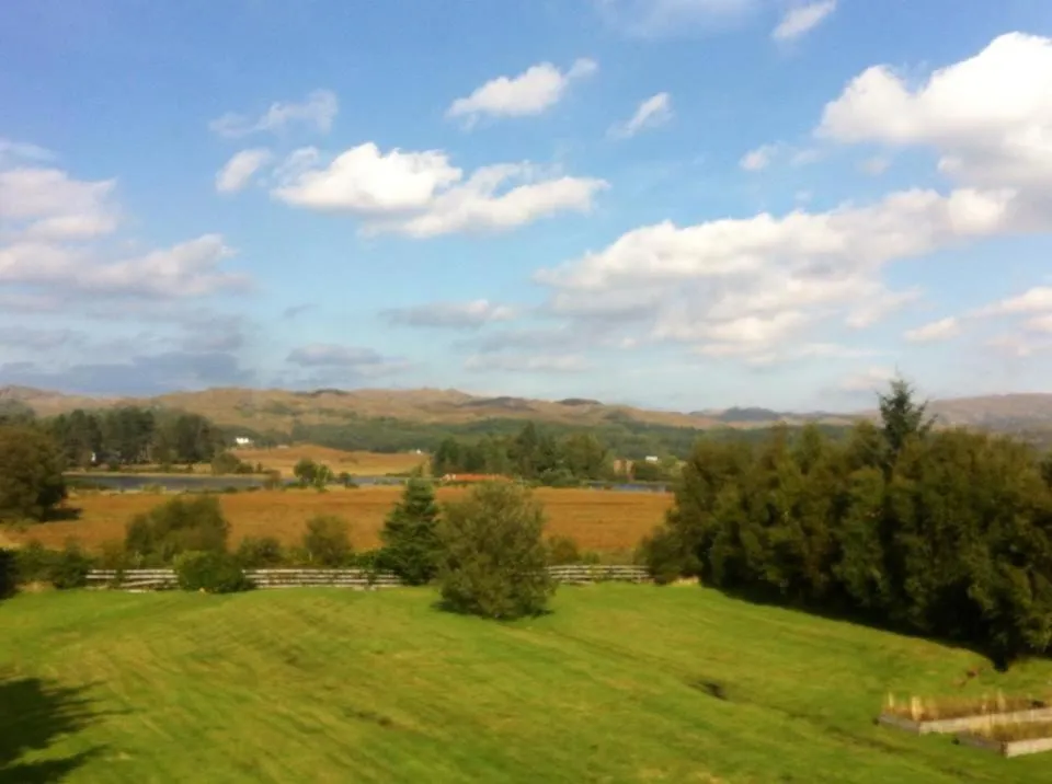 Garden in Loch Shiel Hotel