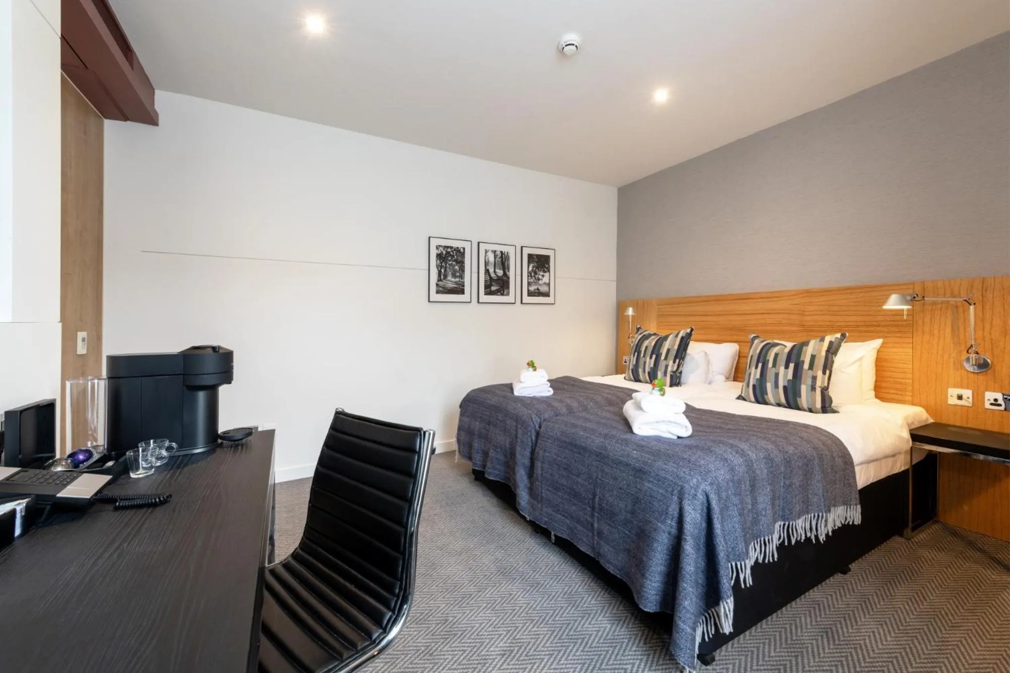 Bed in Apex City of Edinburgh Hotel