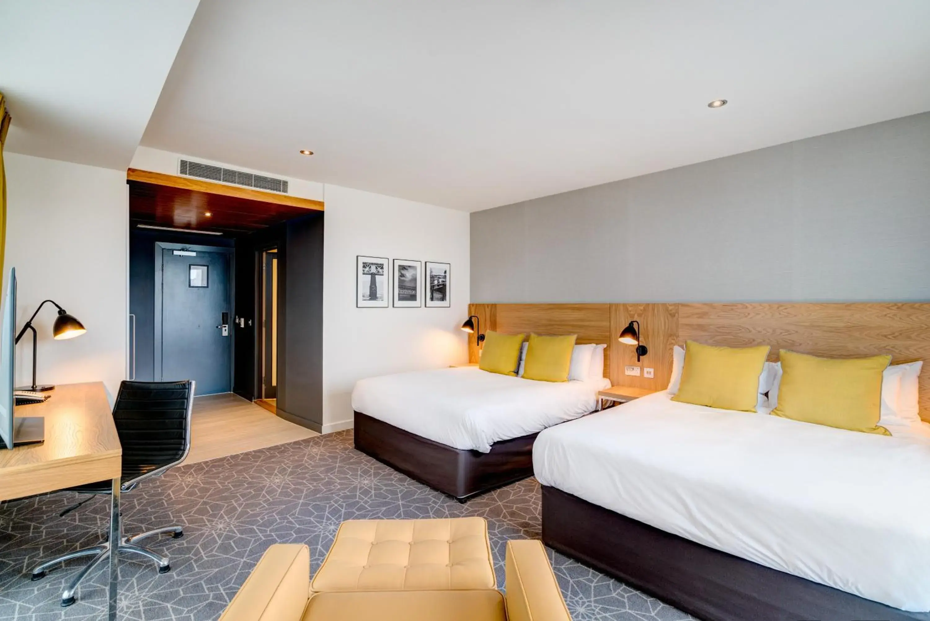 Bedroom, Bed in Apex City Quay Hotel & Spa Bedroom, Bed in Apex City Quay Hotel & Spa