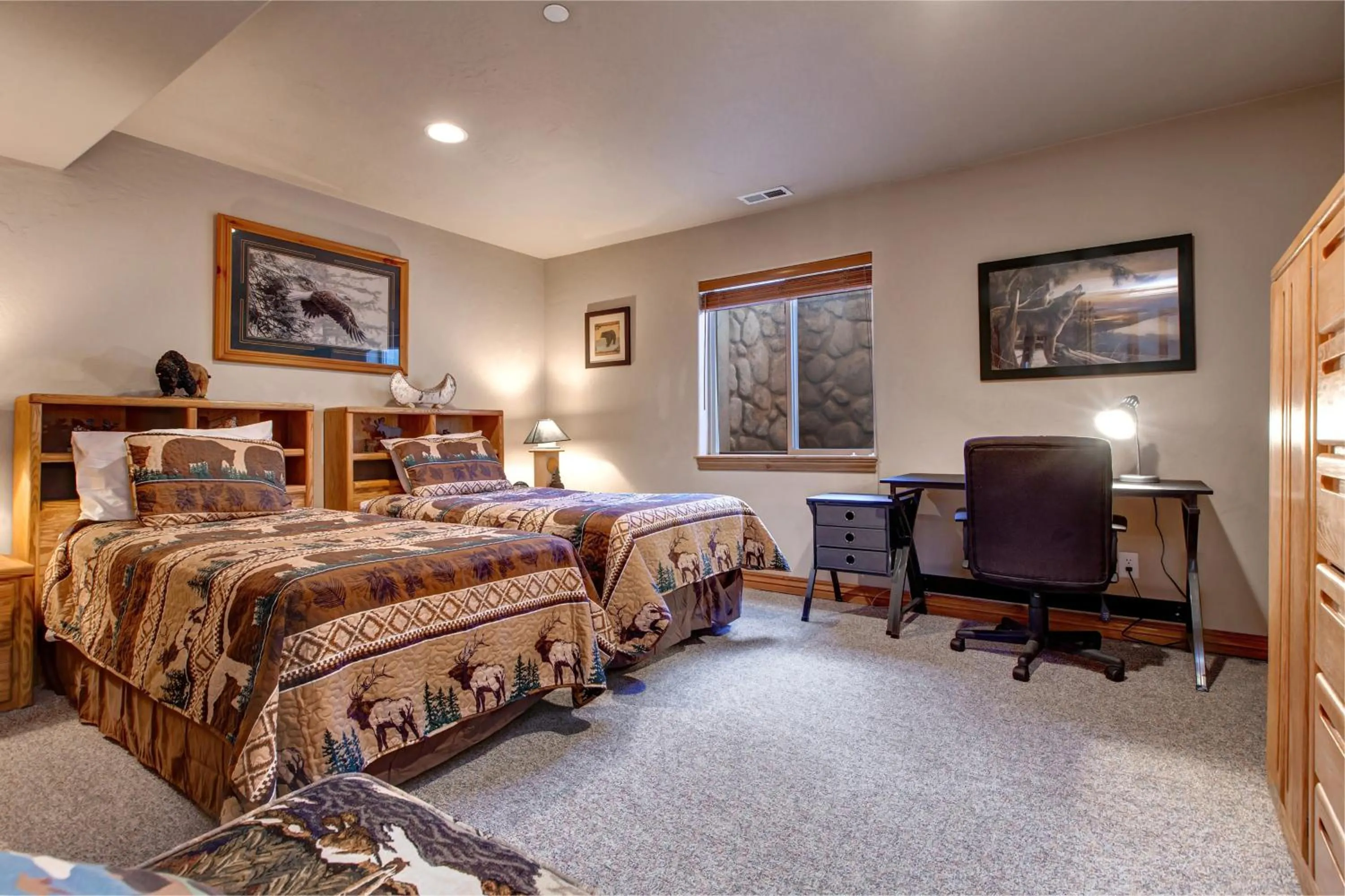 Bed in Park City Getaway