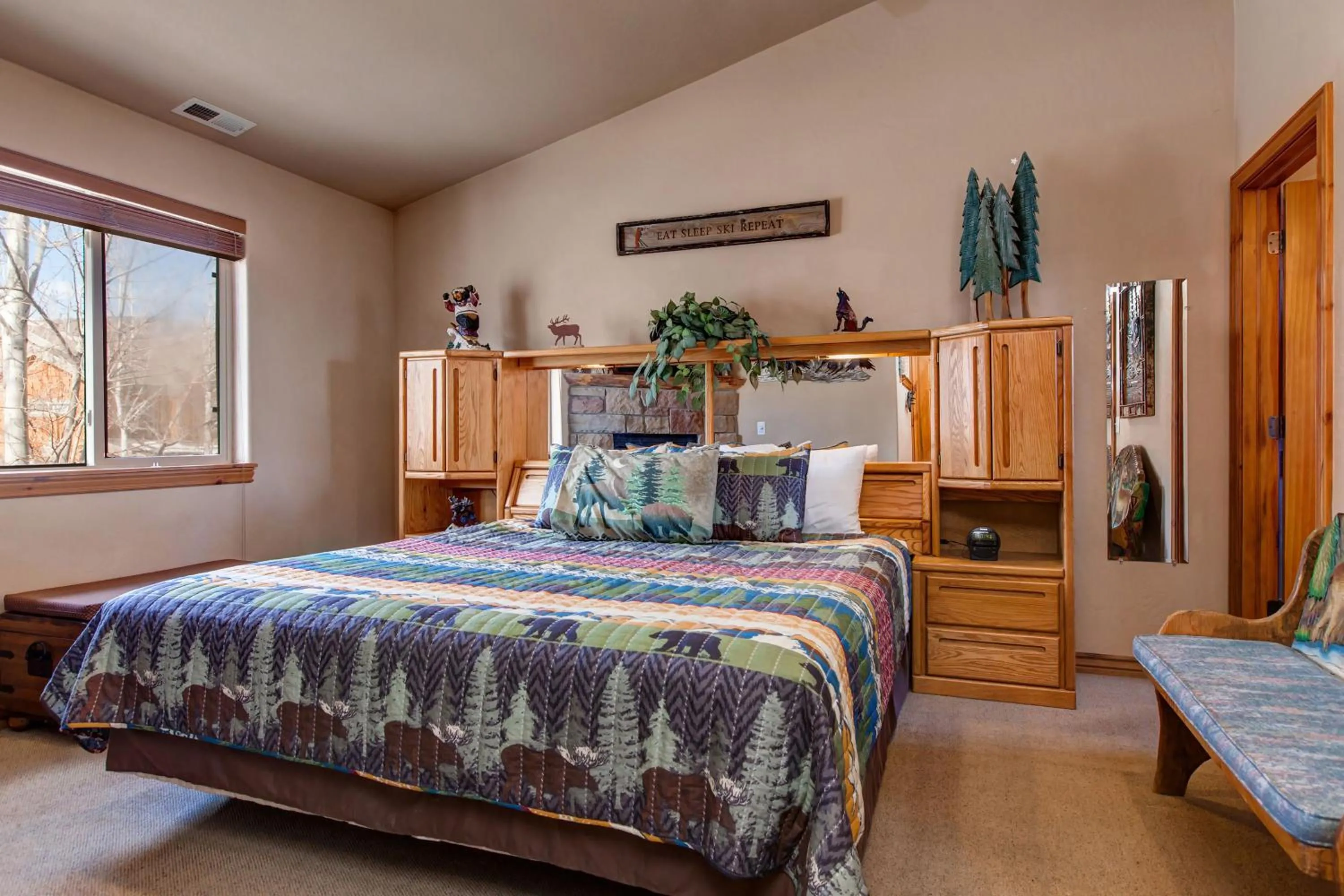 Bed in Park City Getaway