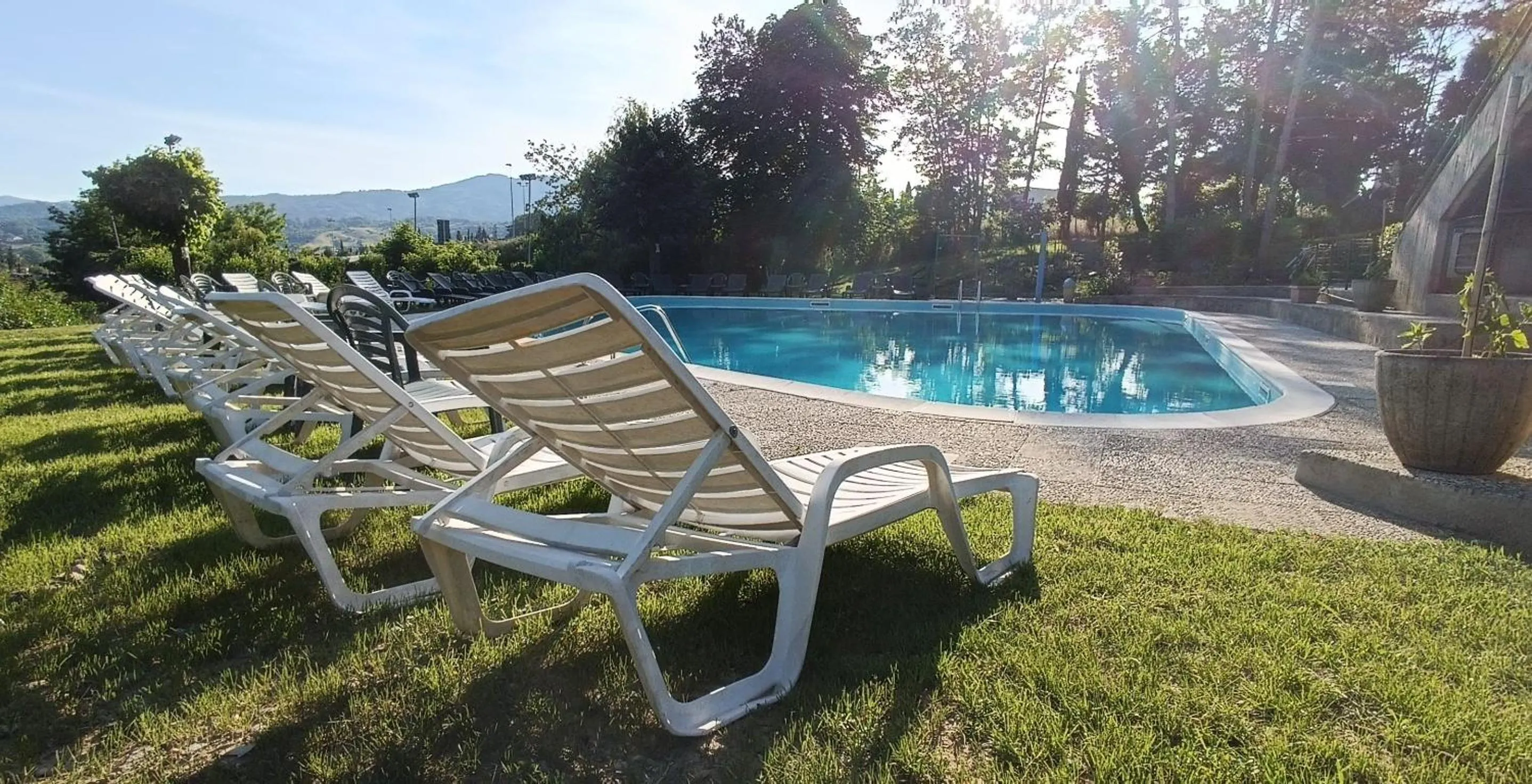 Swimming pool in Park Hotel Galileo