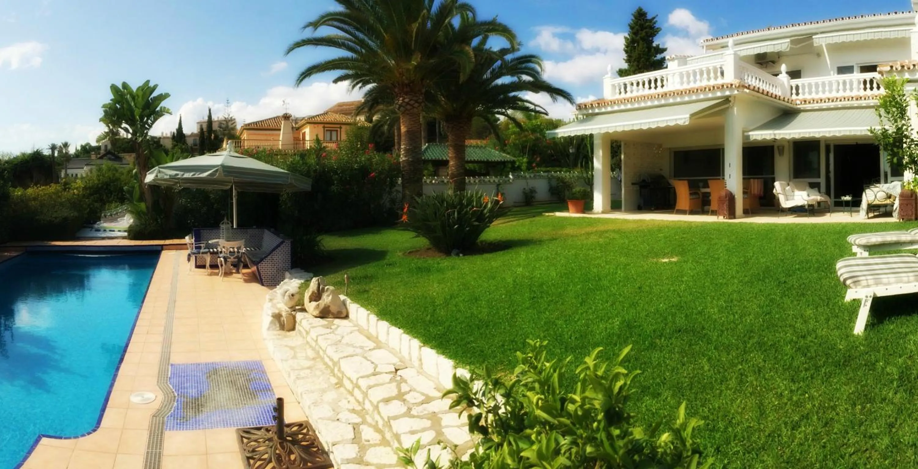 Garden in Villa Breeze Boutique Guest Rooms, Marbella