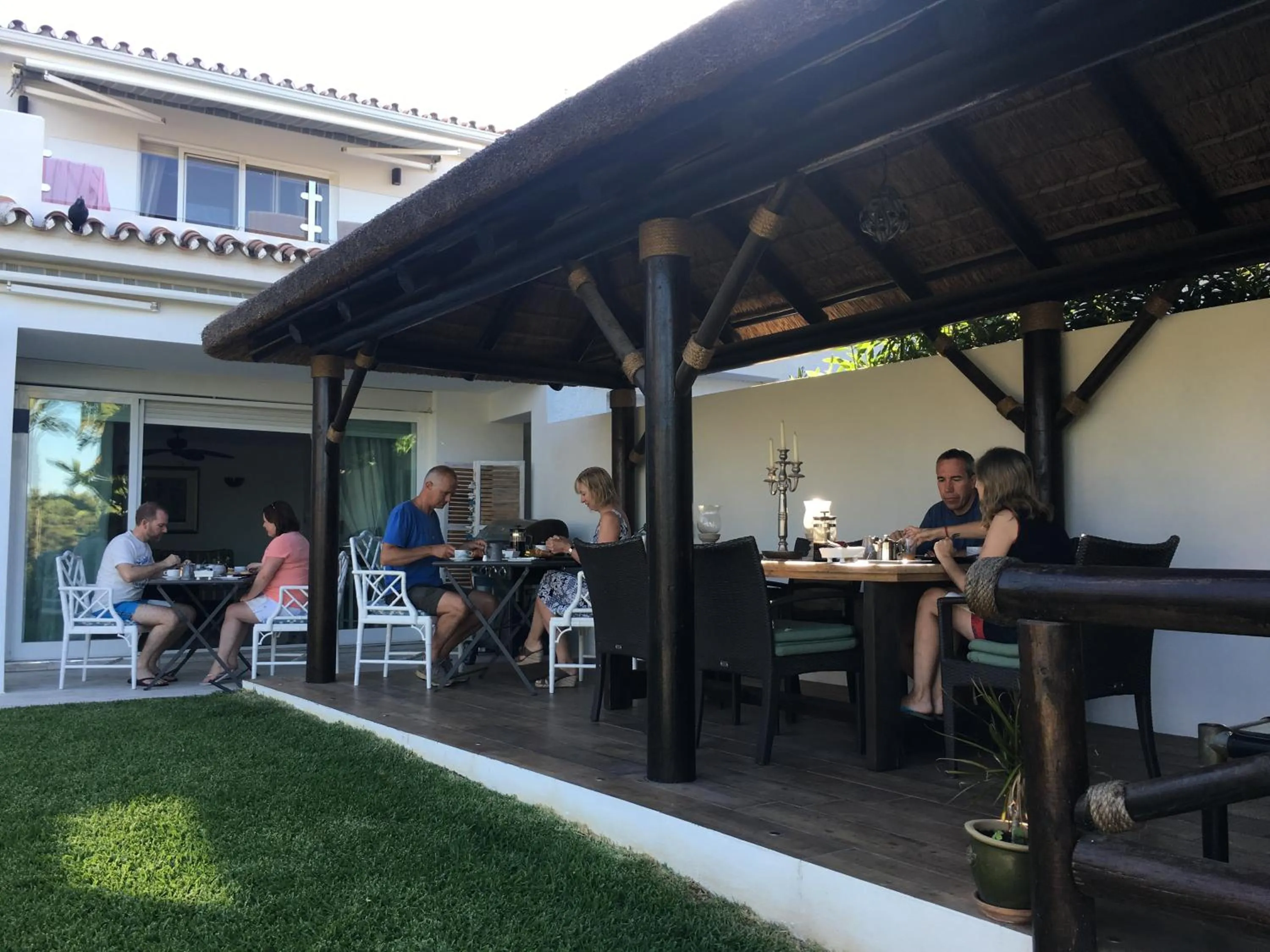 Continental breakfast in Villa Breeze Boutique Guest Rooms, Marbella