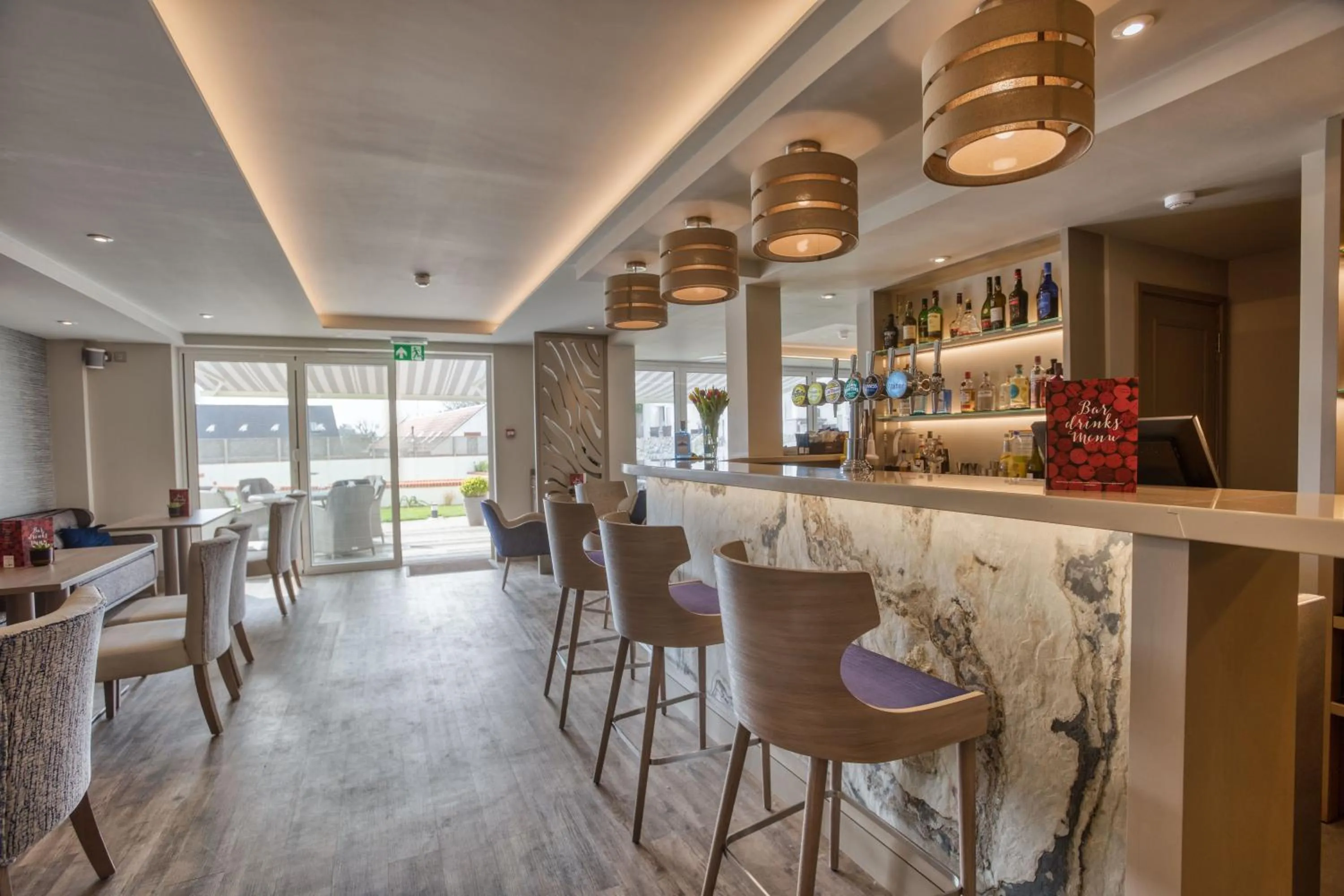 Lounge or bar in La Barbarie Hotel by Eight Continents