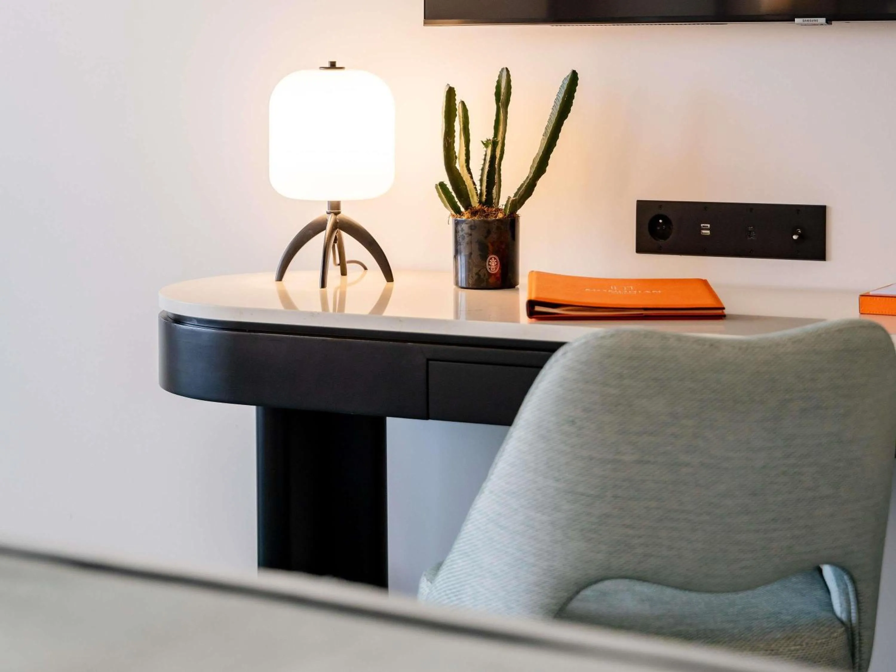 Bedroom in Mondrian Cannes