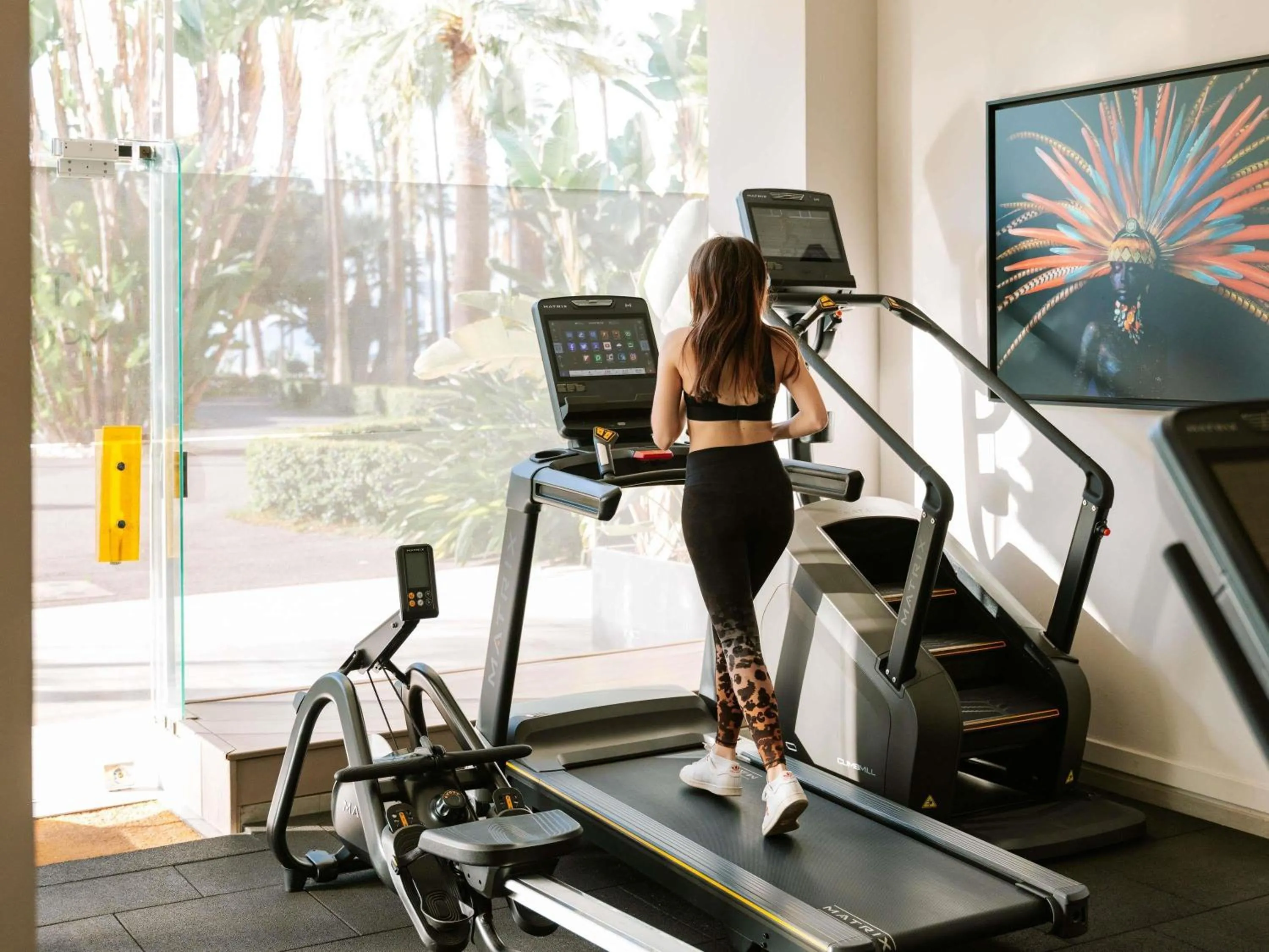 Fitness centre/facilities in Mondrian Cannes