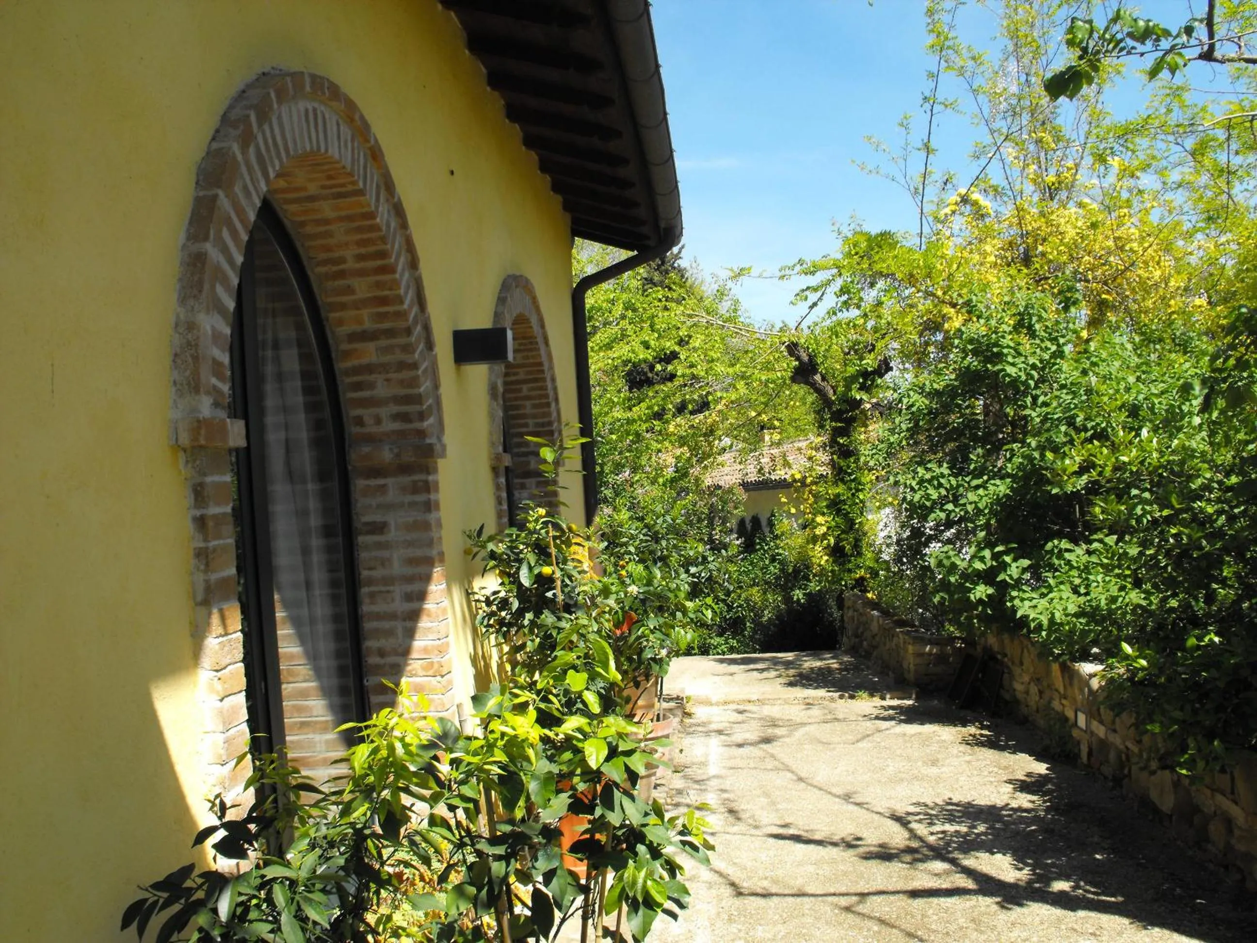 Patio in Bed and breakfast Il Governatore