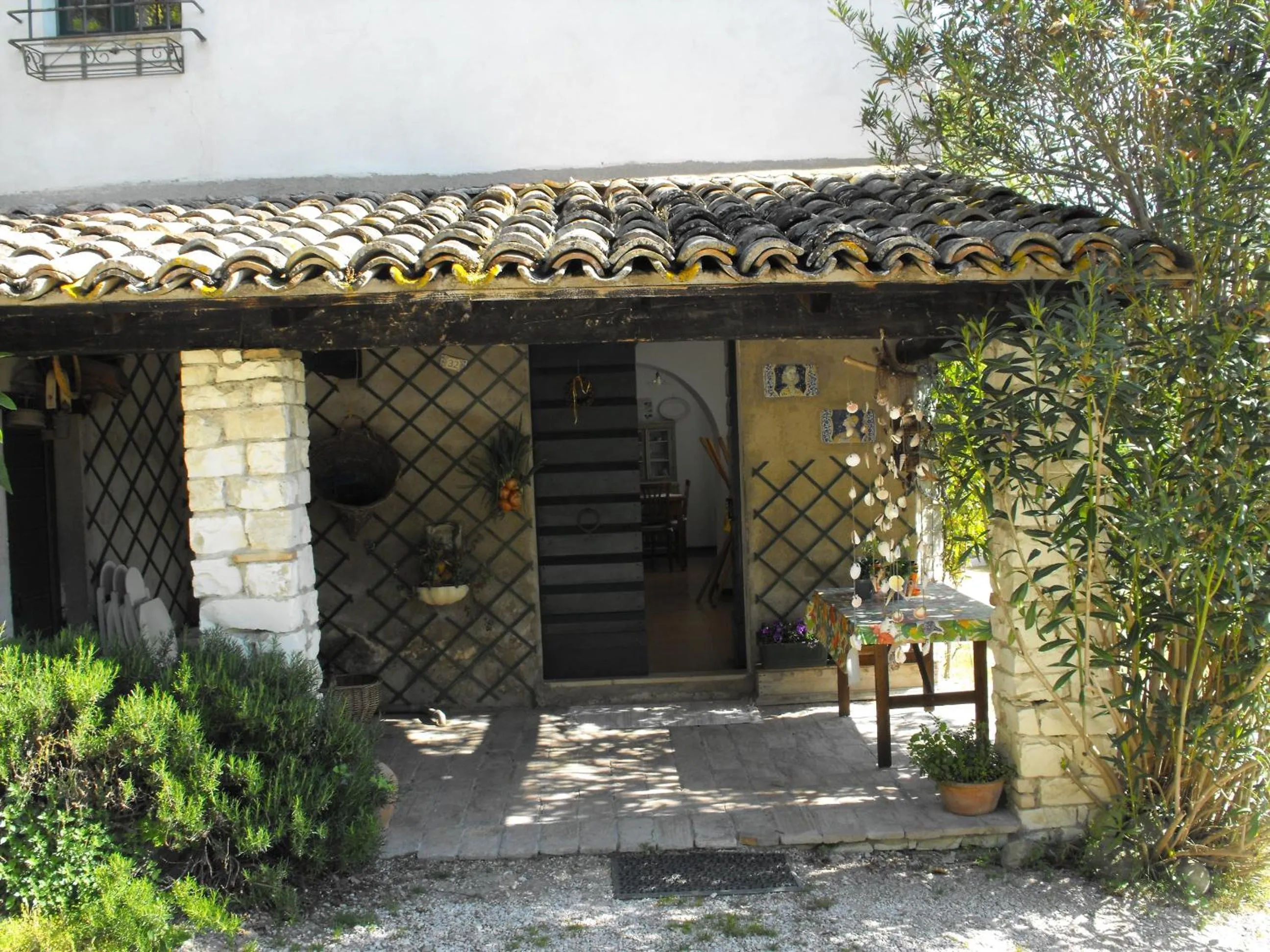 Patio in Bed and breakfast Il Governatore