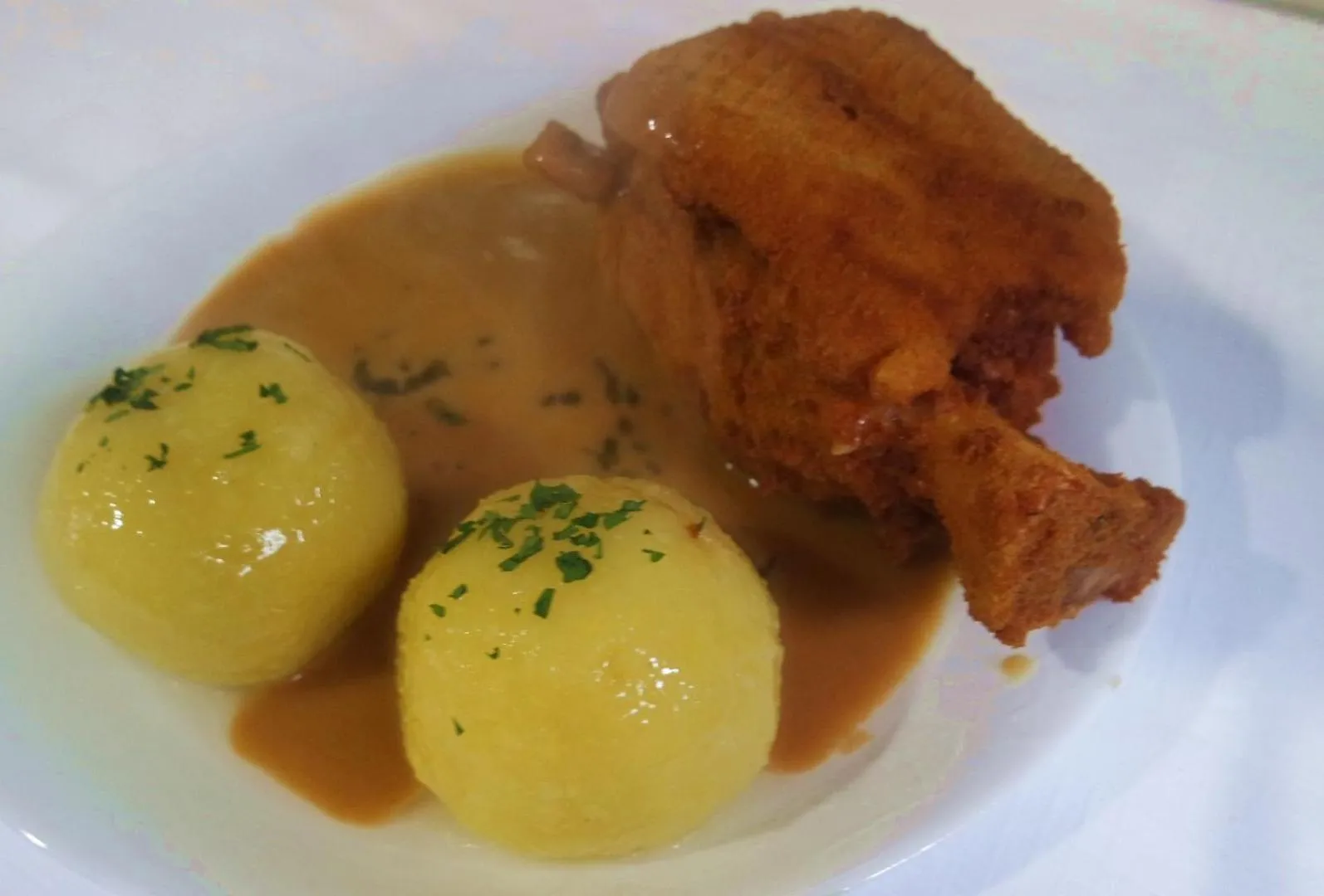 Food close-up in Gaststätte Schwenksaal