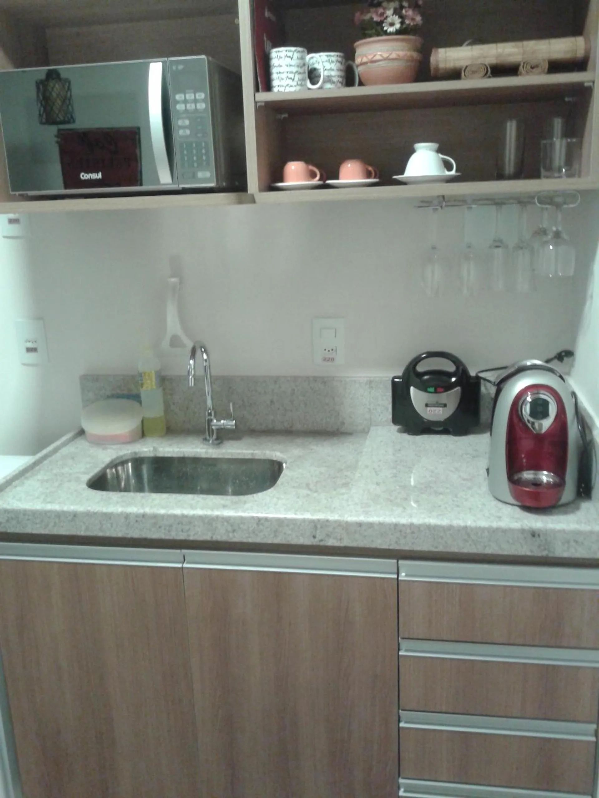 Kitchen or kitchenette in Flat Particular Pedra Azul
