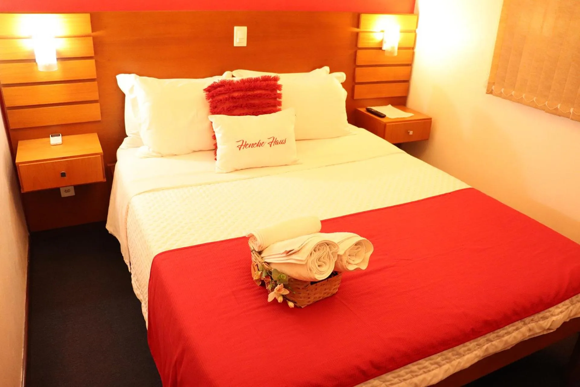 Bed in Pousada Hencke Haus