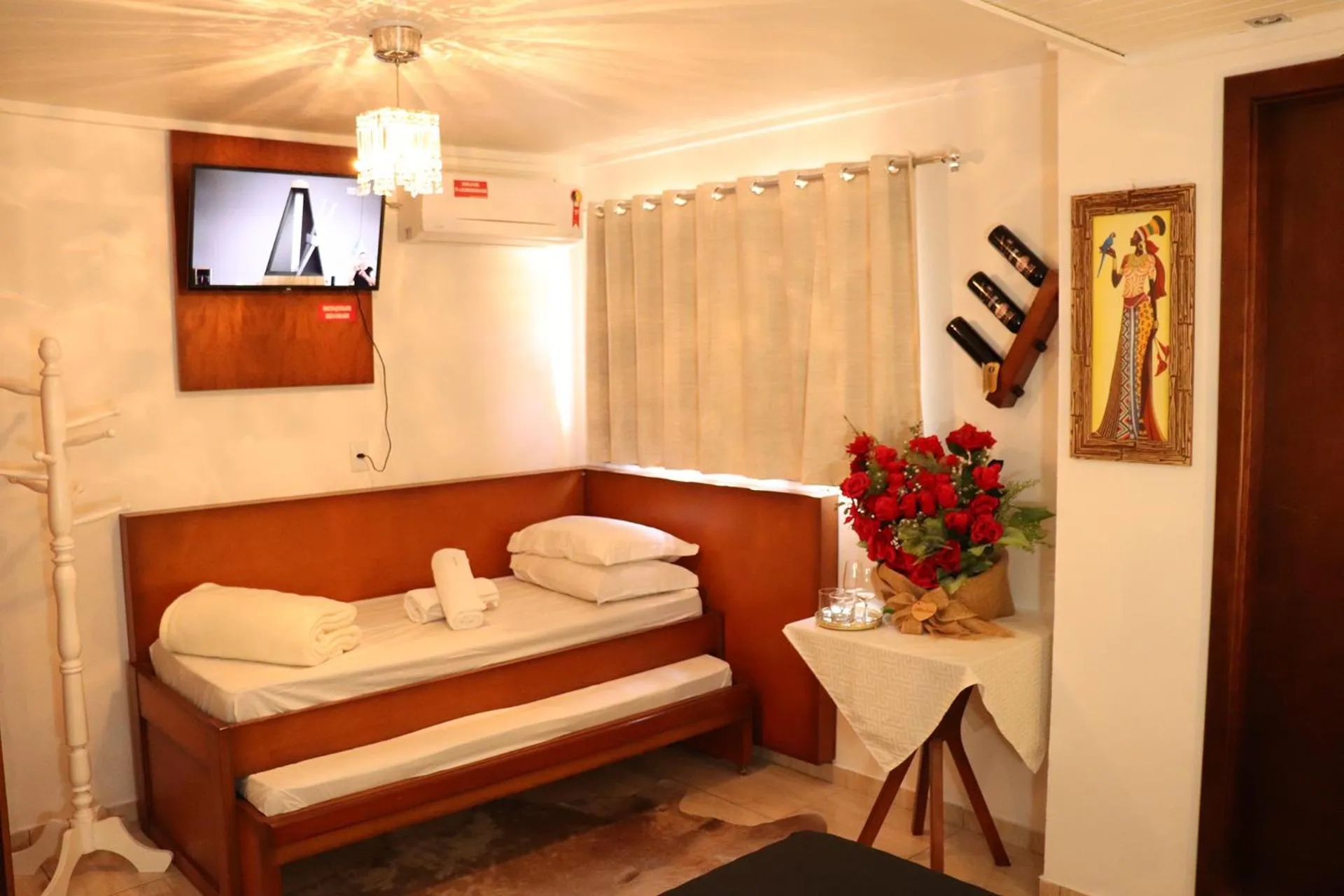 Bed in Pousada Hencke Haus