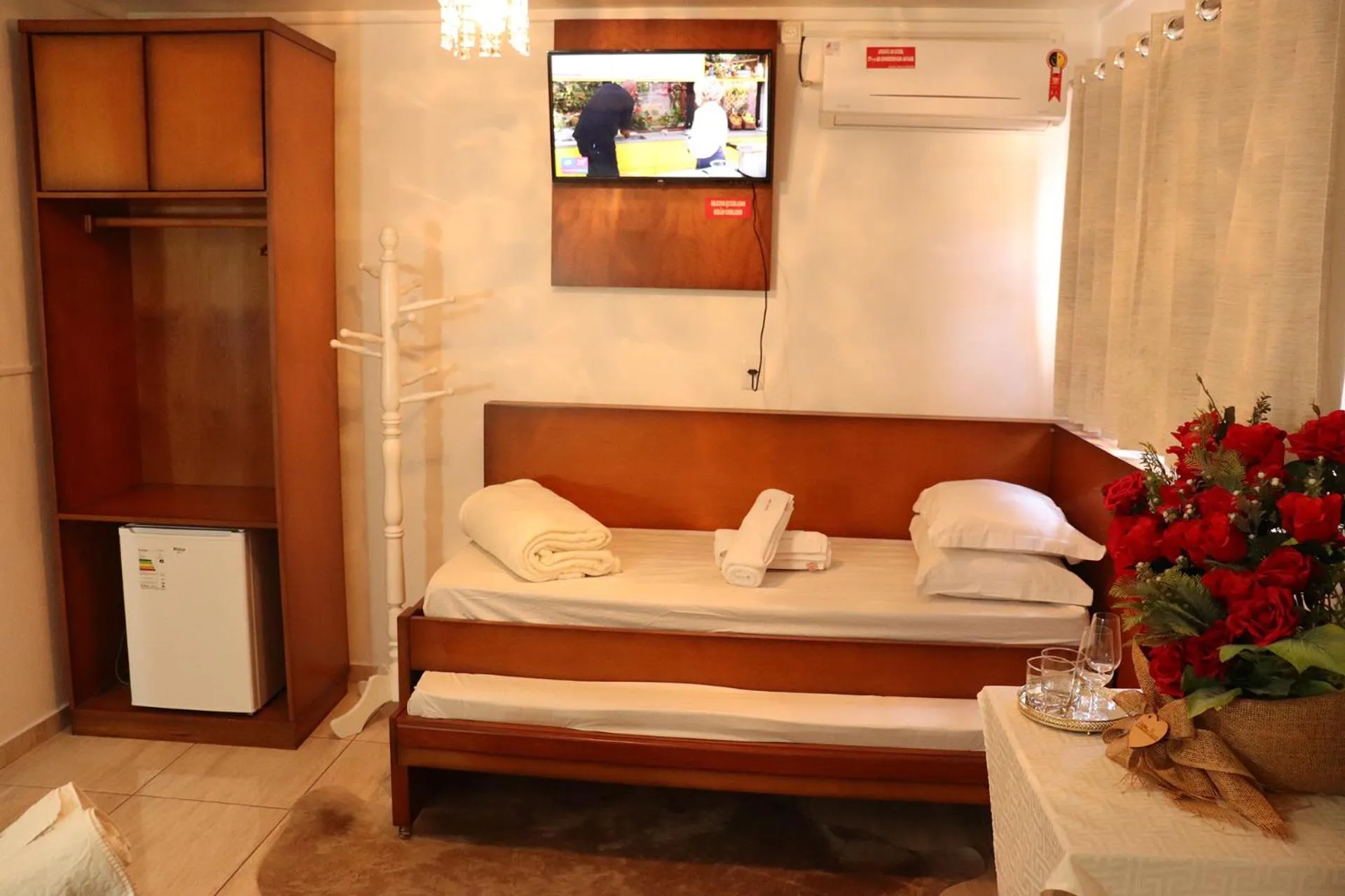 Bed in Pousada Hencke Haus