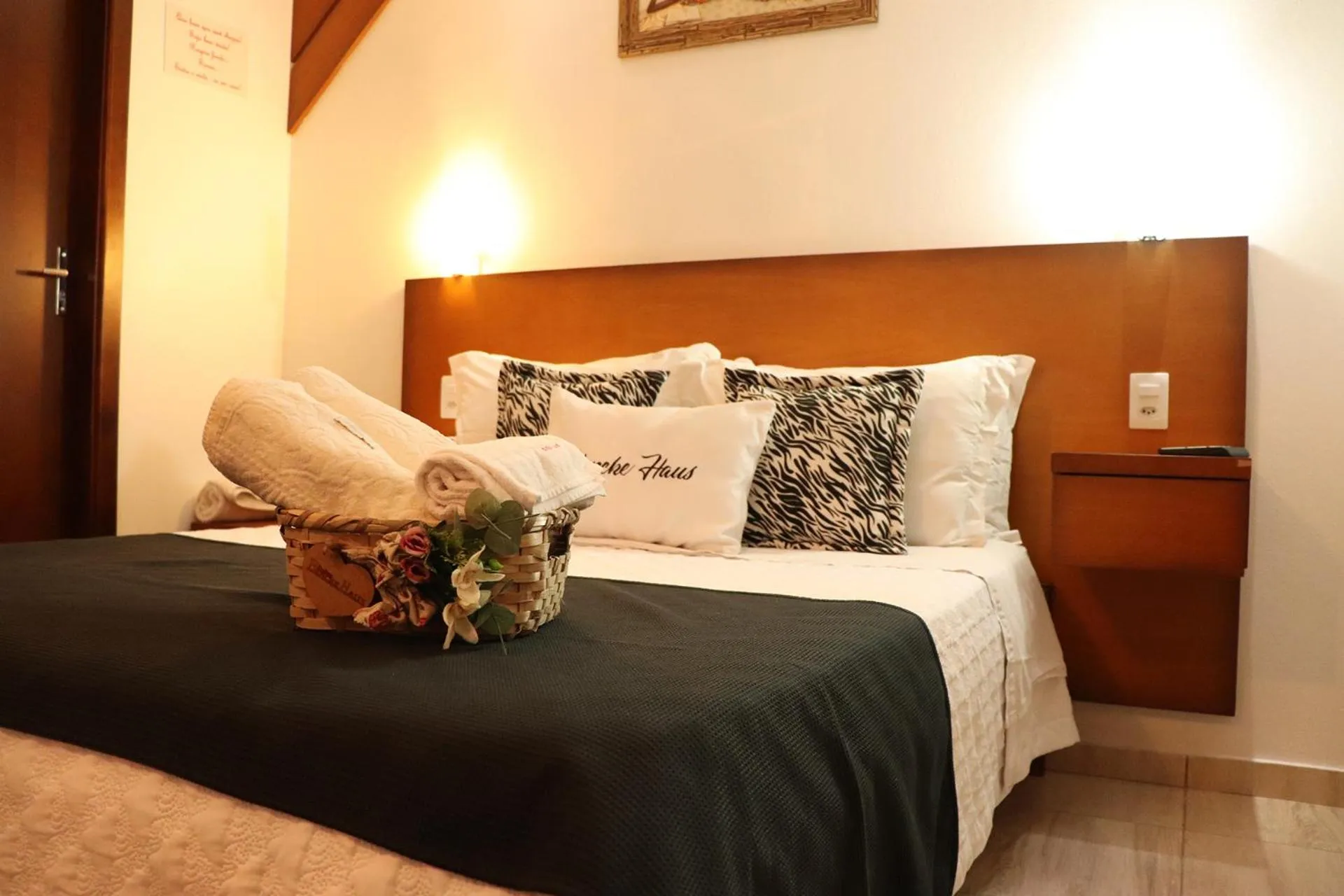 Bed in Pousada Hencke Haus