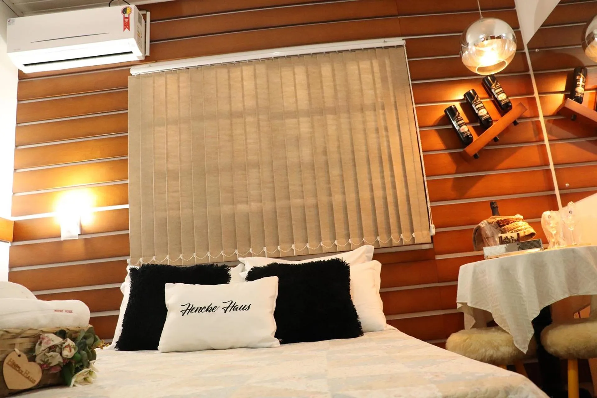 Bed in Pousada Hencke Haus