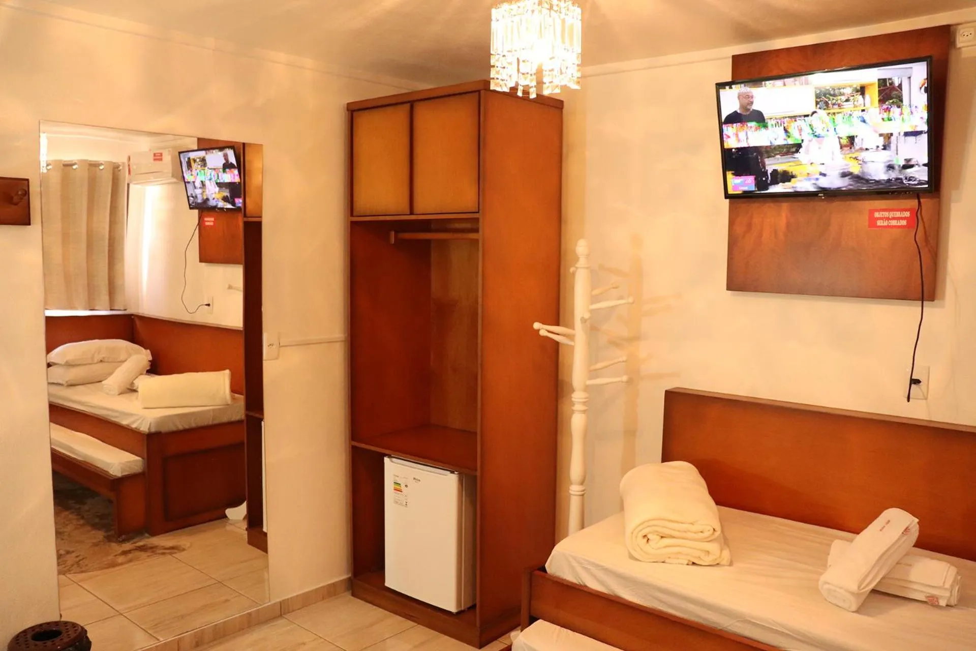 Bedroom, Bed in Pousada Hencke Haus