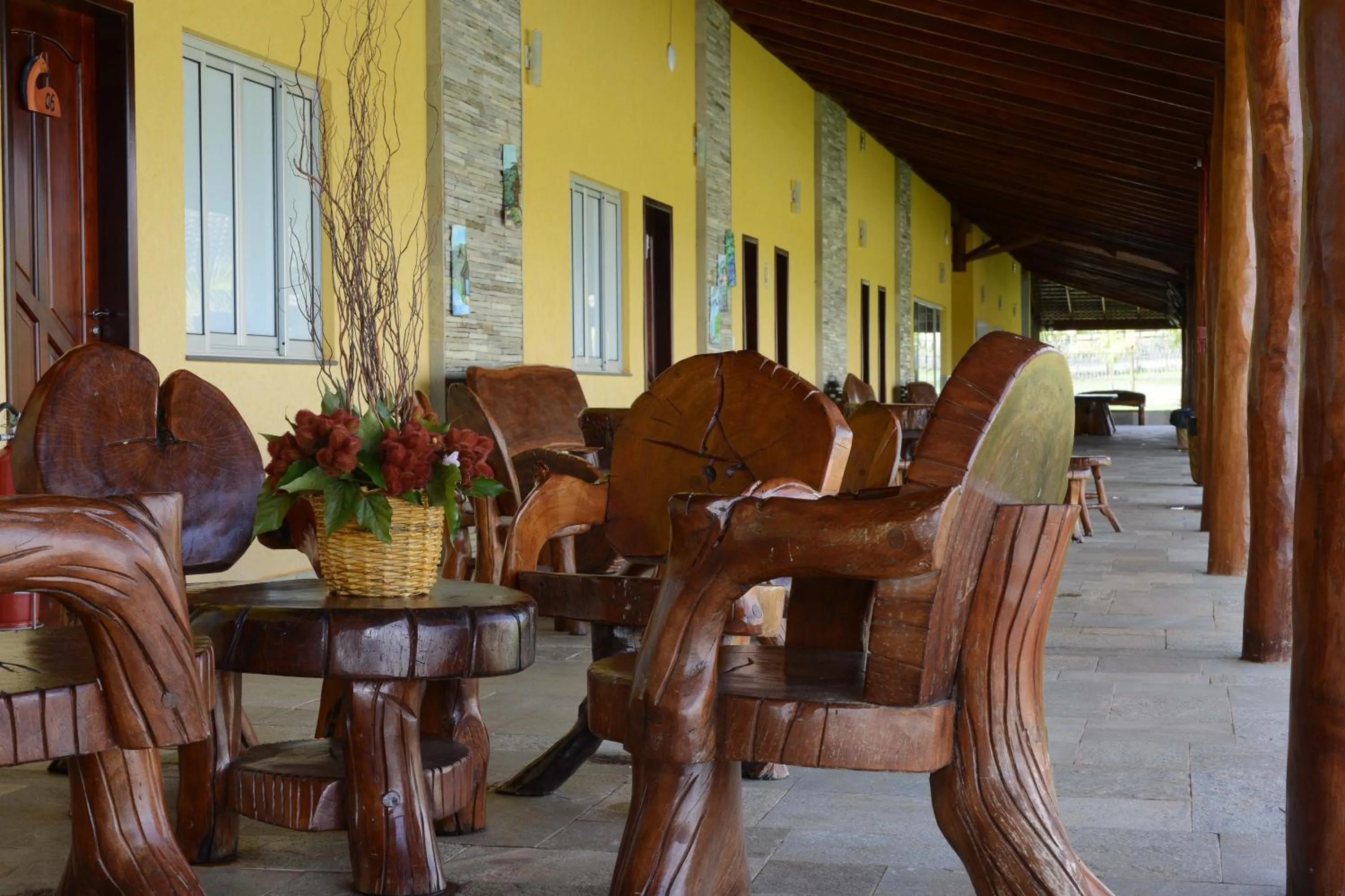 Decorative detail in Pousada Haras Santa Rita