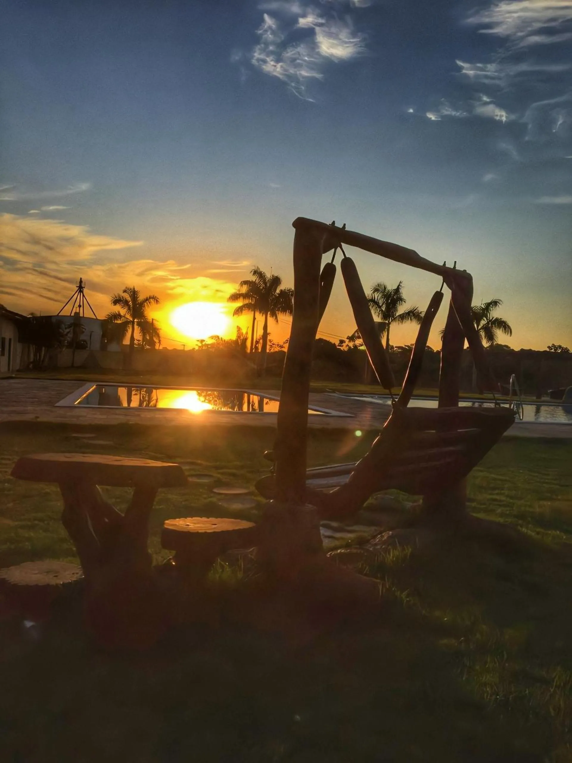 Sunset in Pousada Haras Santa Rita