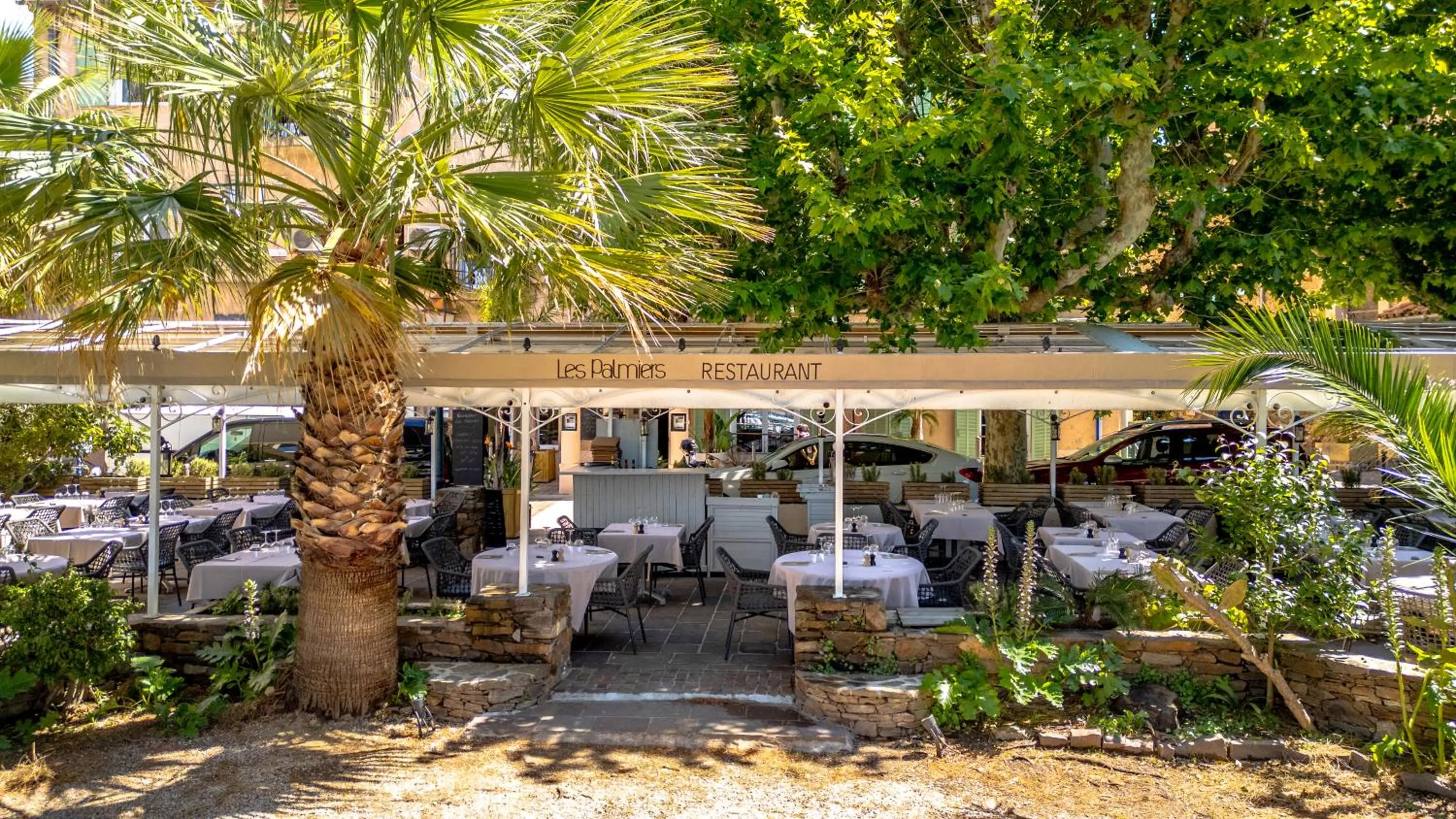 Restaurant/places to eat in Hotel Les Palmiers