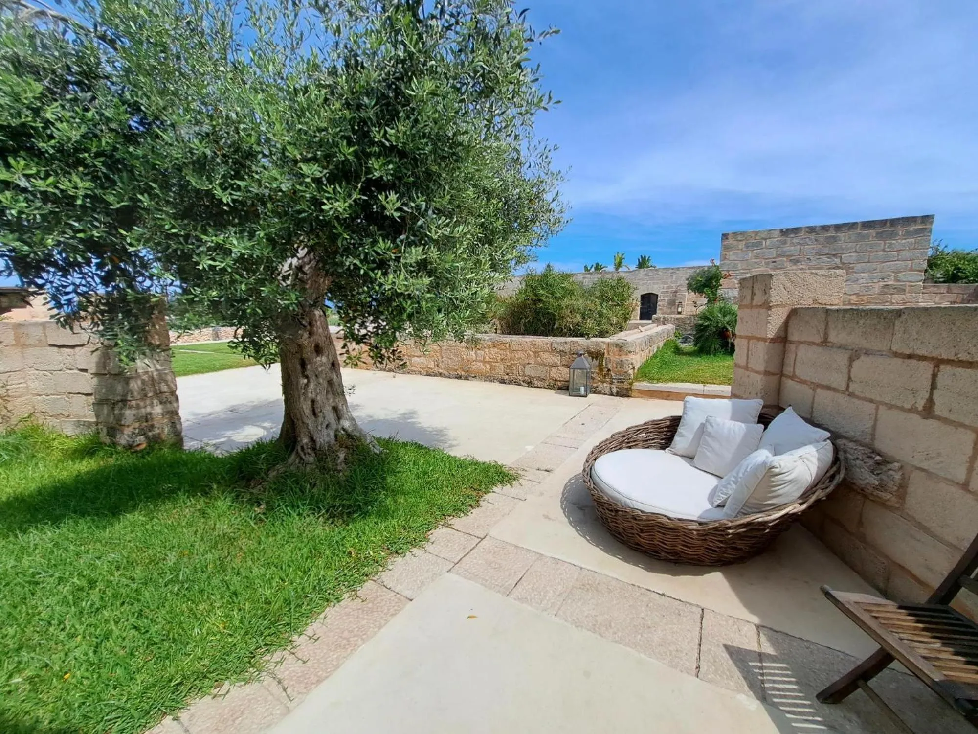 Patio in Il Baglio sull'Acqua