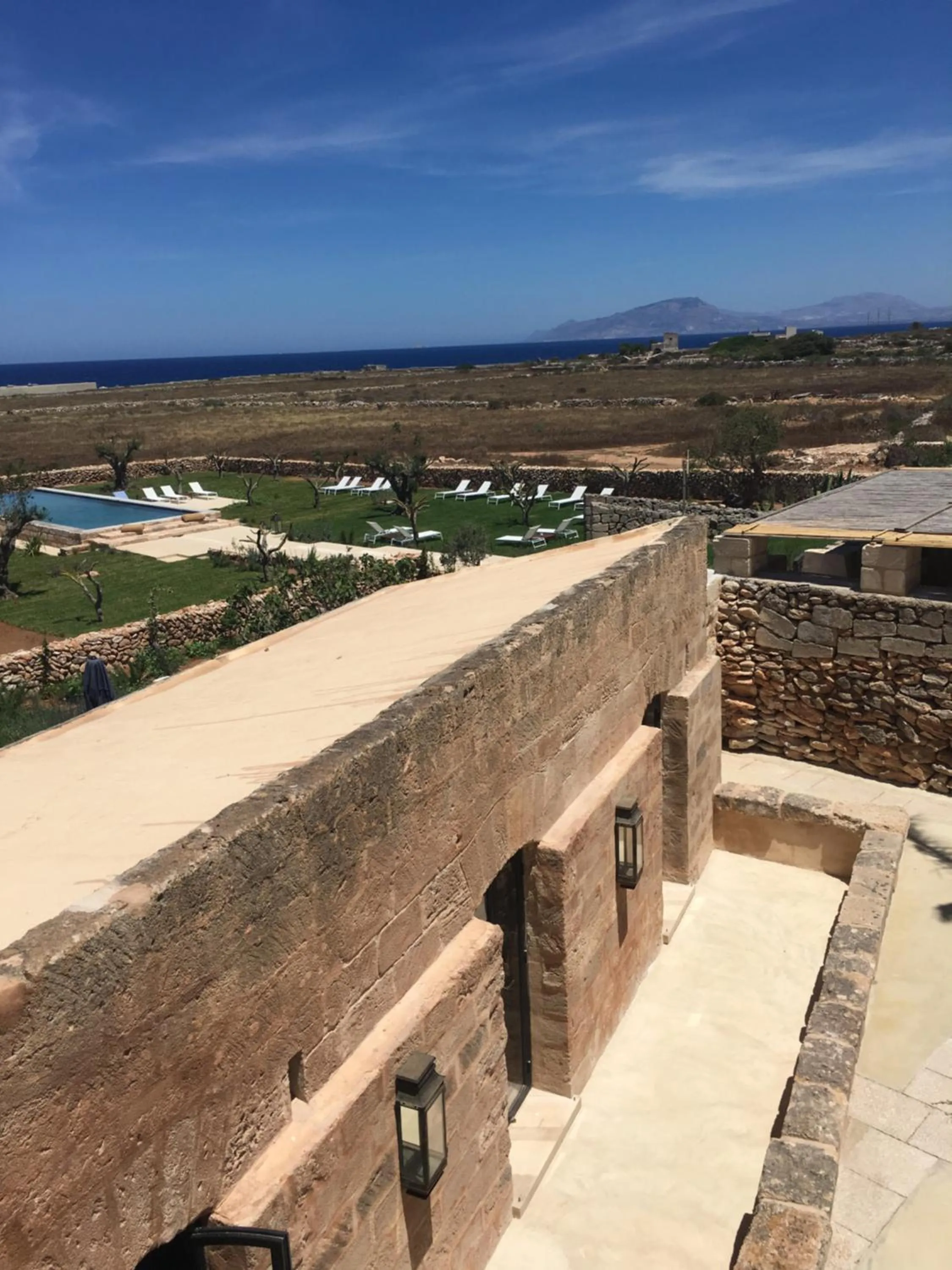 Bird's eye view in Il Baglio sull'Acqua