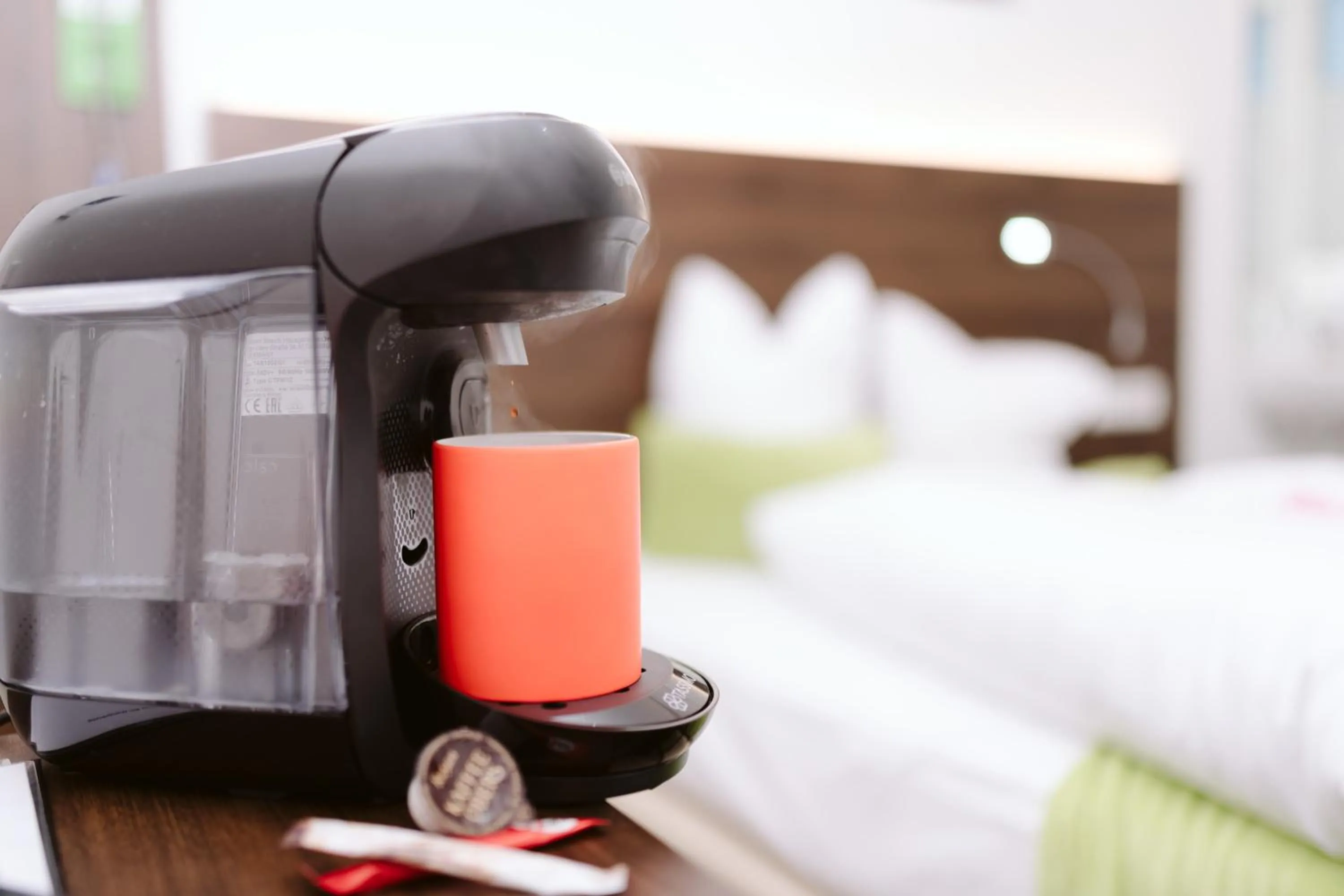 Coffee/tea facilities, Bed in Velden24 - create your own stay