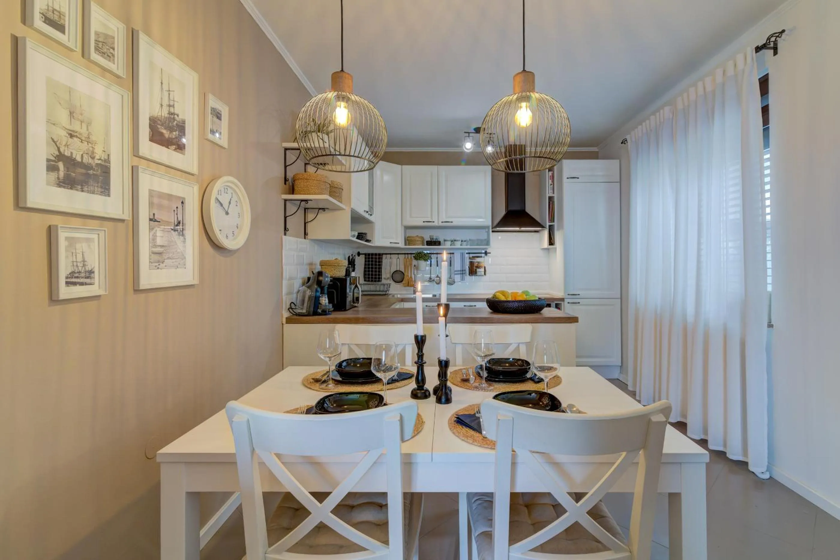 Dining area in Apartment Franko