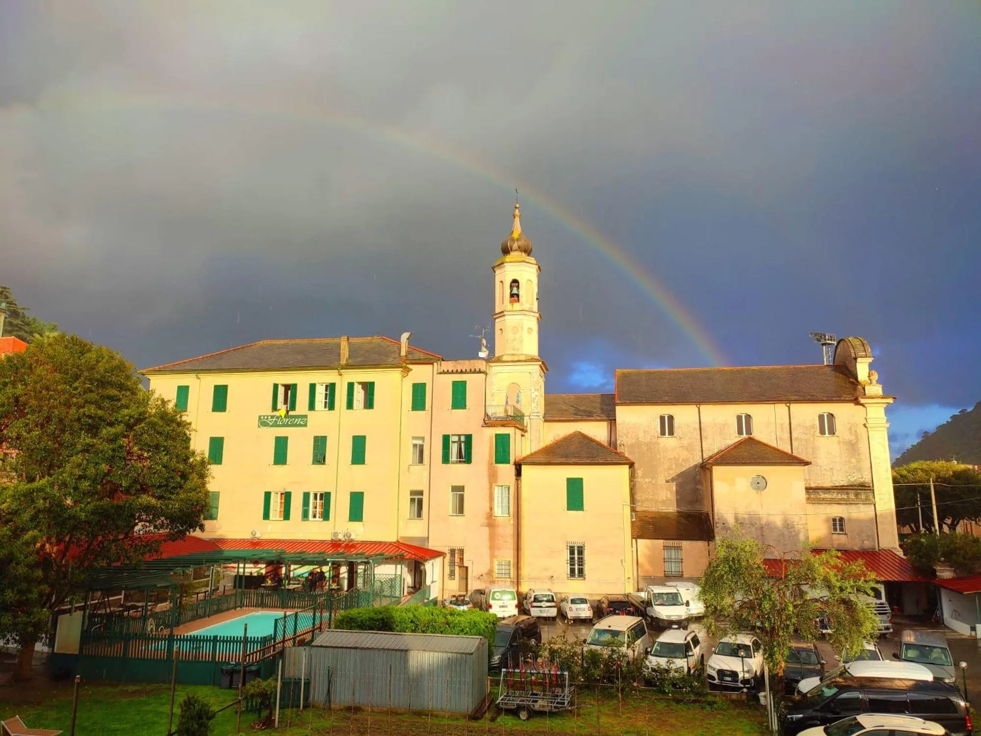 Property building in Hotel Florenz