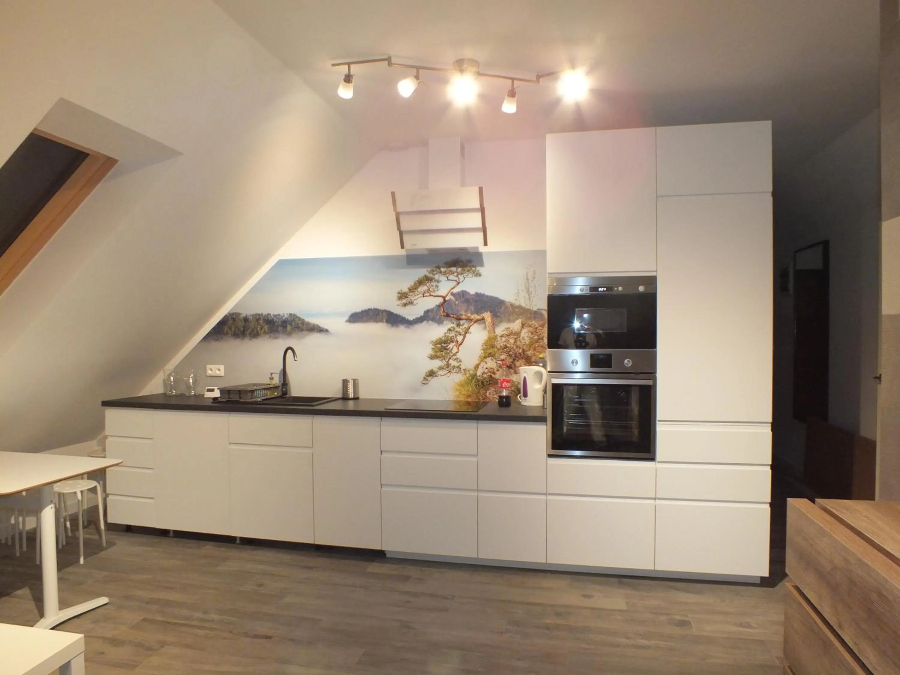 Kitchen or kitchenette in Apartament JBF Homole