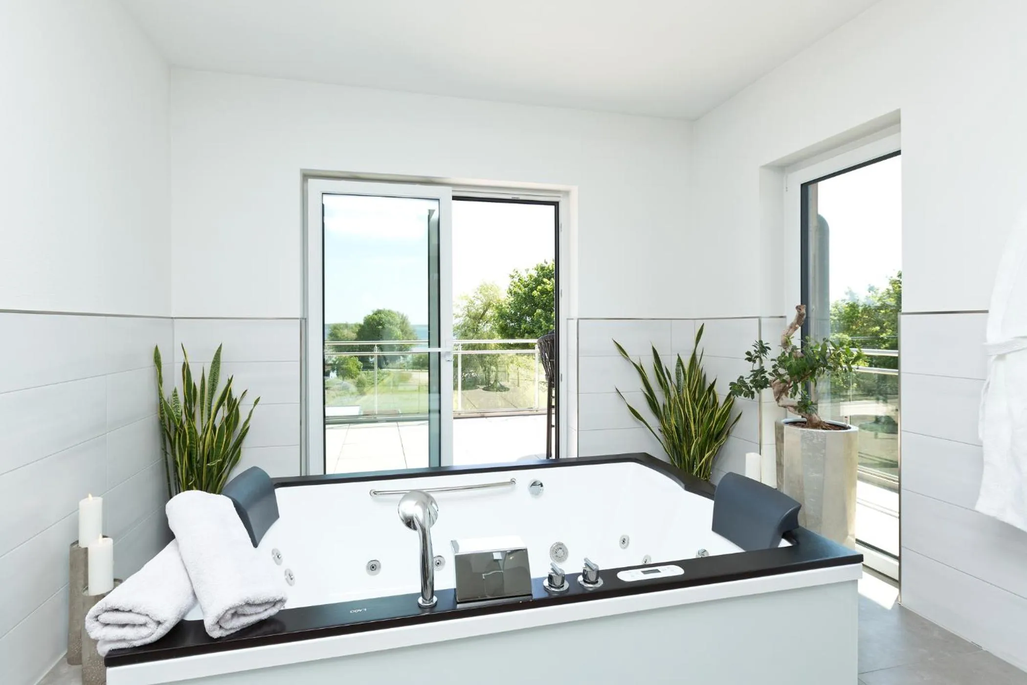 Hot Tub in Kells Appartements