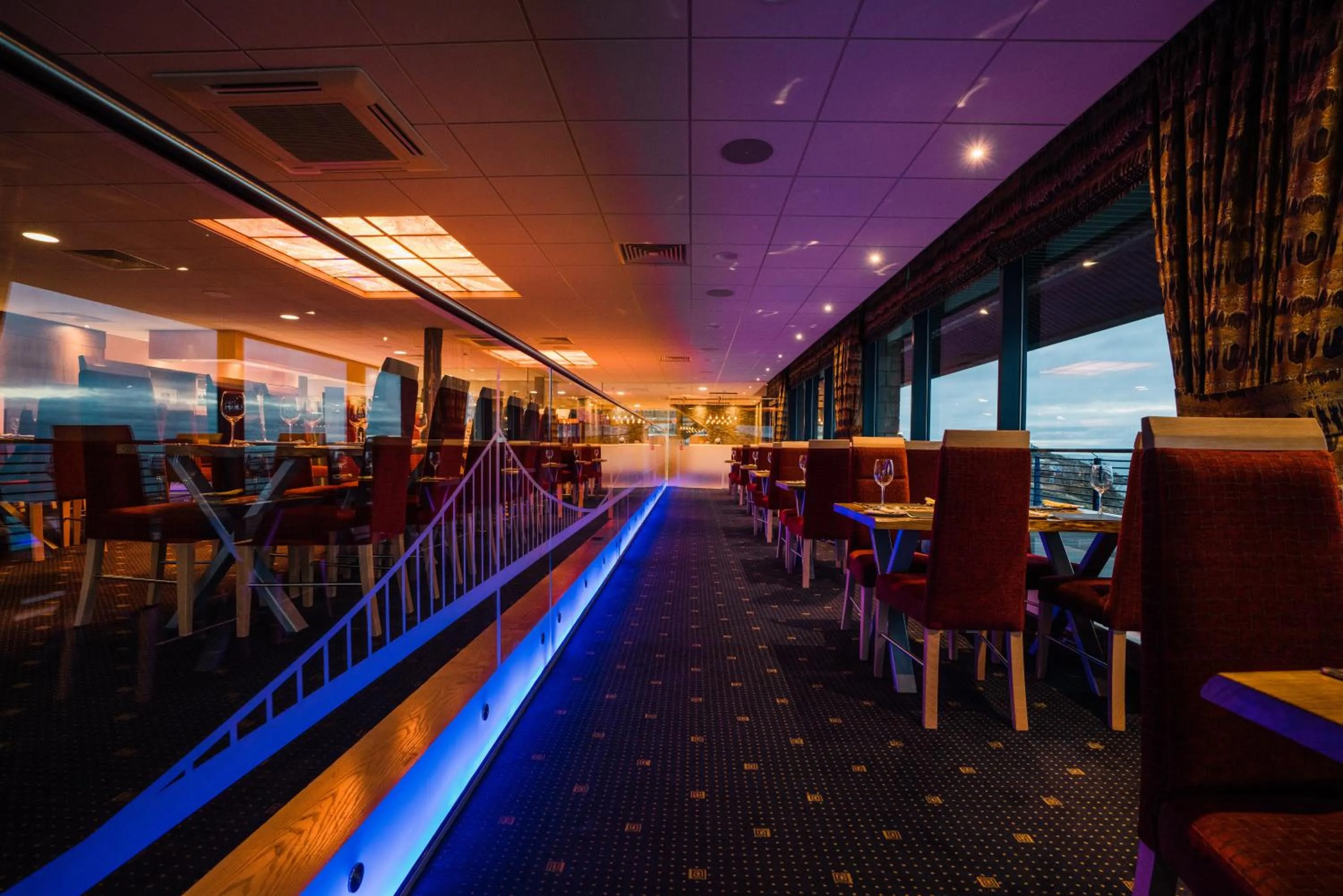 Restaurant/places to eat in The Bay Hotel