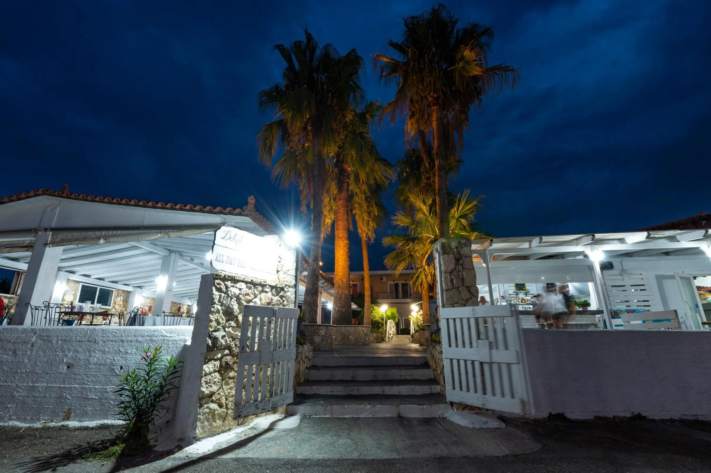 Facade/entrance in Hotel Agamemnon Beach