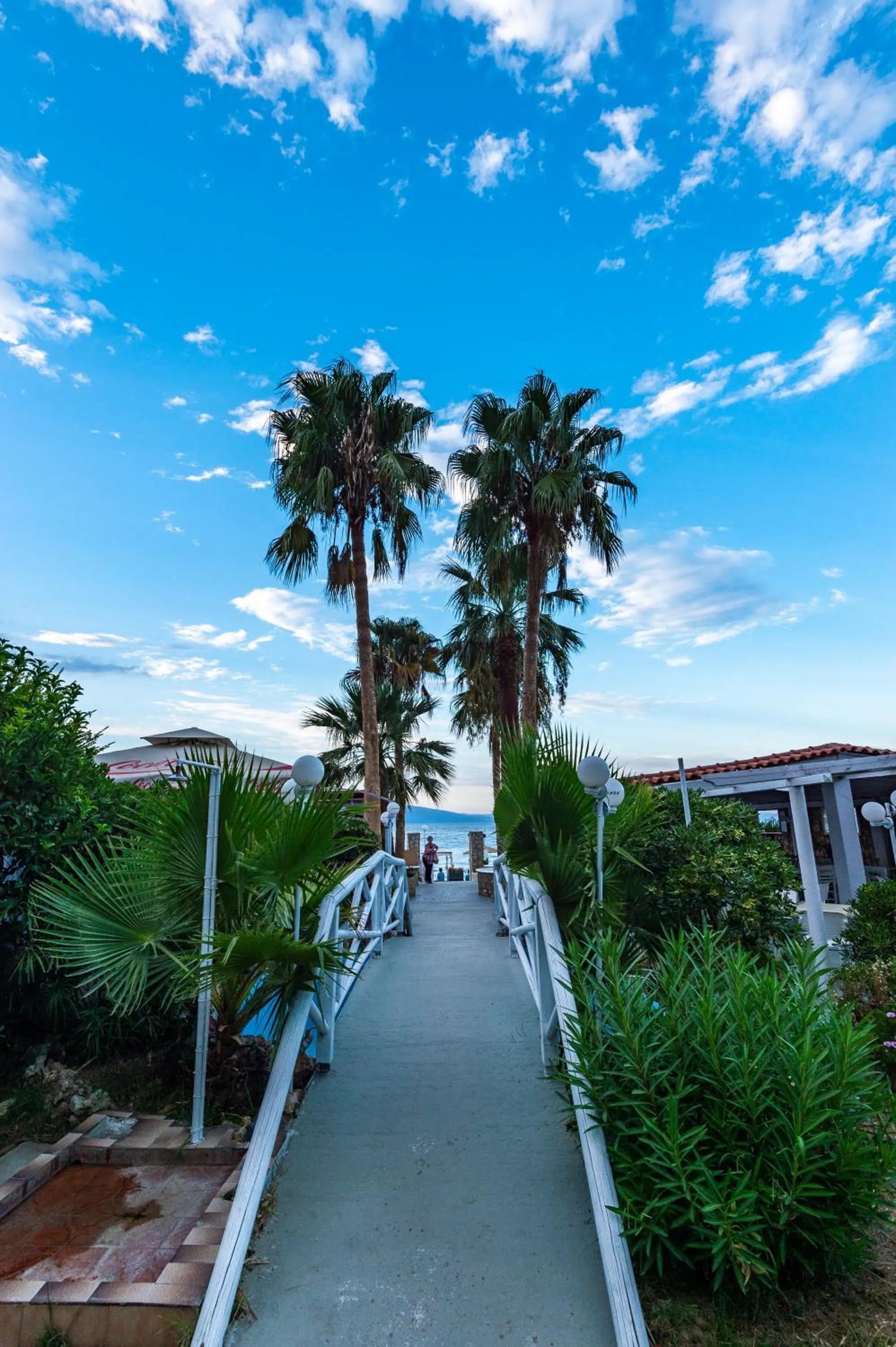 Garden in Hotel Agamemnon Beach