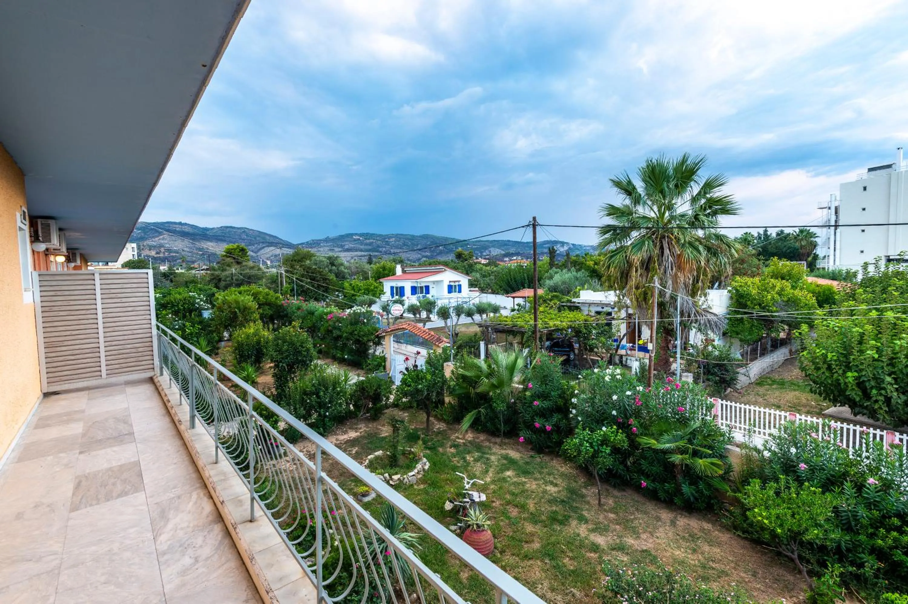 Balcony/Terrace in Hotel Agamemnon Beach