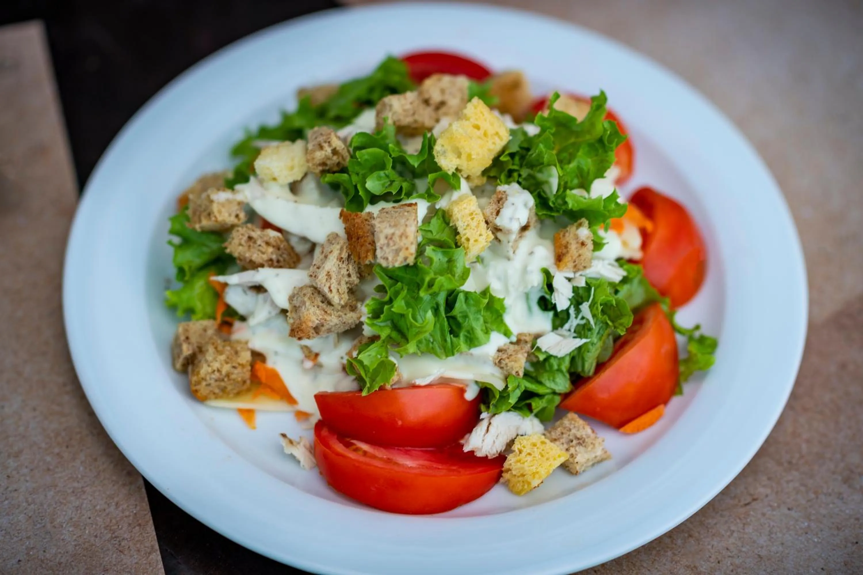 Food close-up in Hotel Agamemnon Beach
