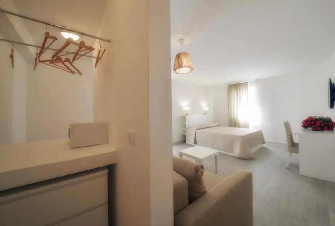 Living room, Bed in B&B Villa D'Amato