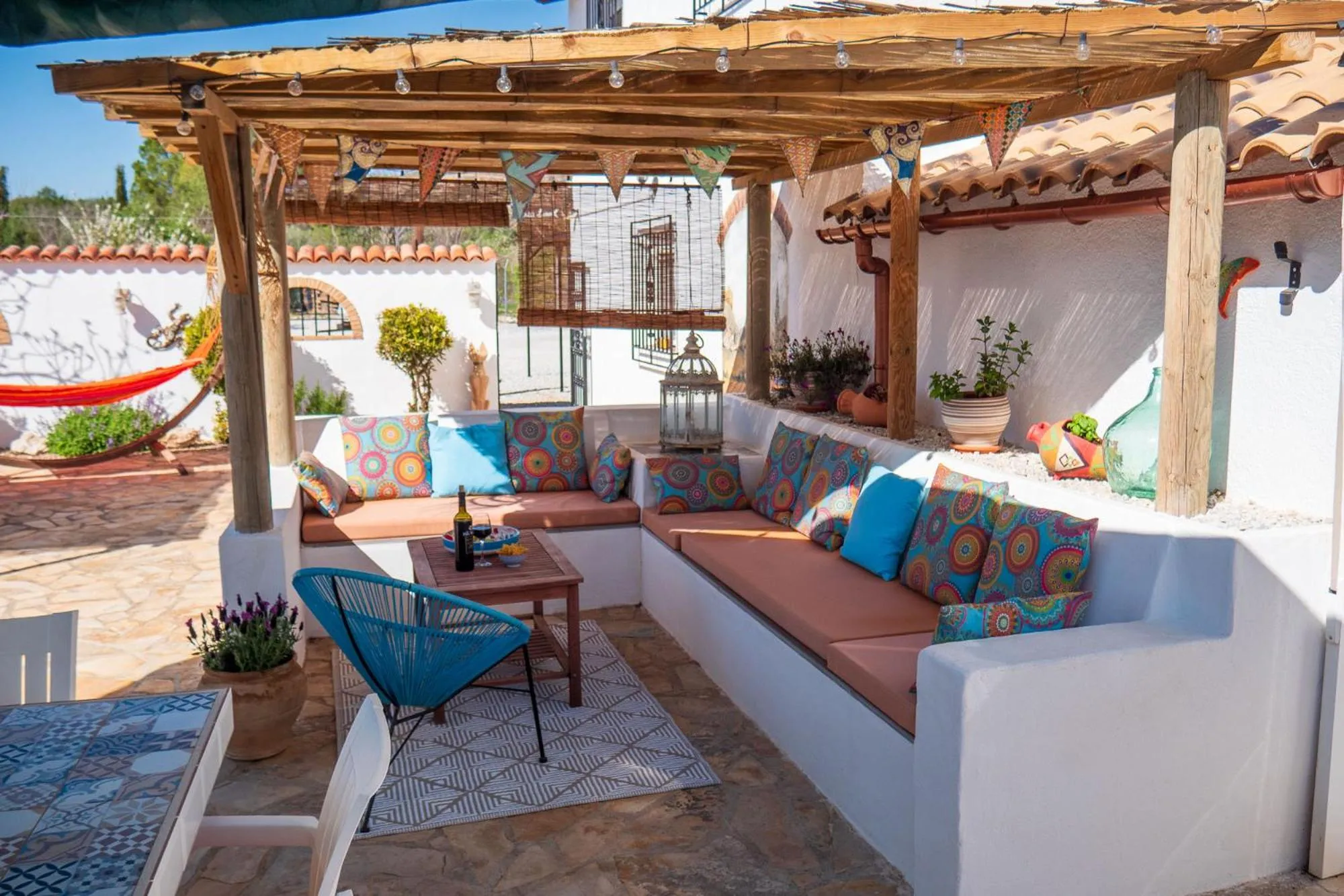 Patio in B&B Casa Luna Vélez Blanco