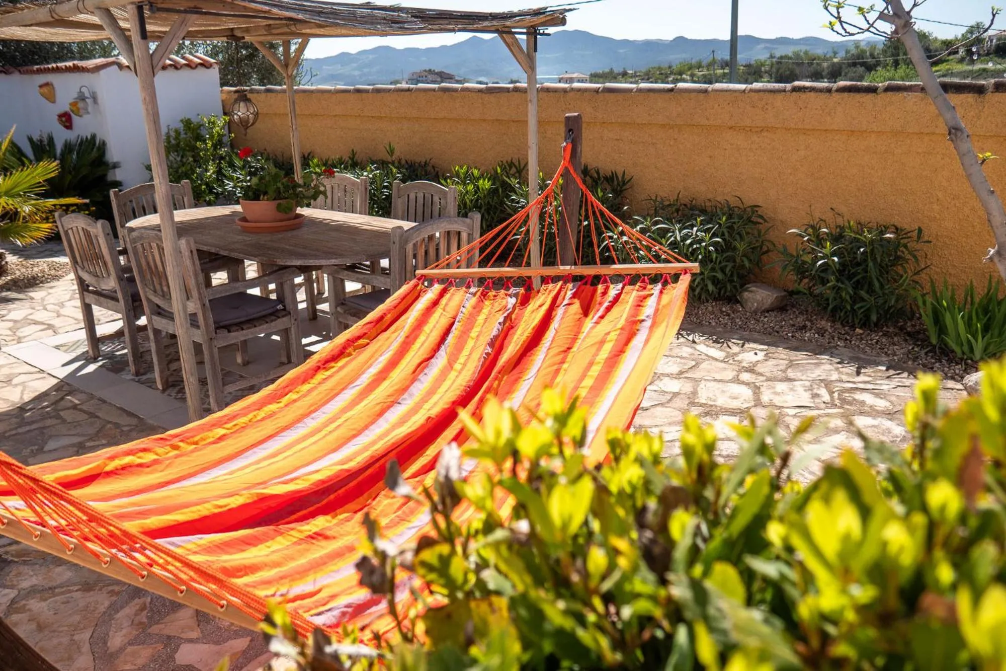 Patio in B&B Casa Luna Vélez Blanco