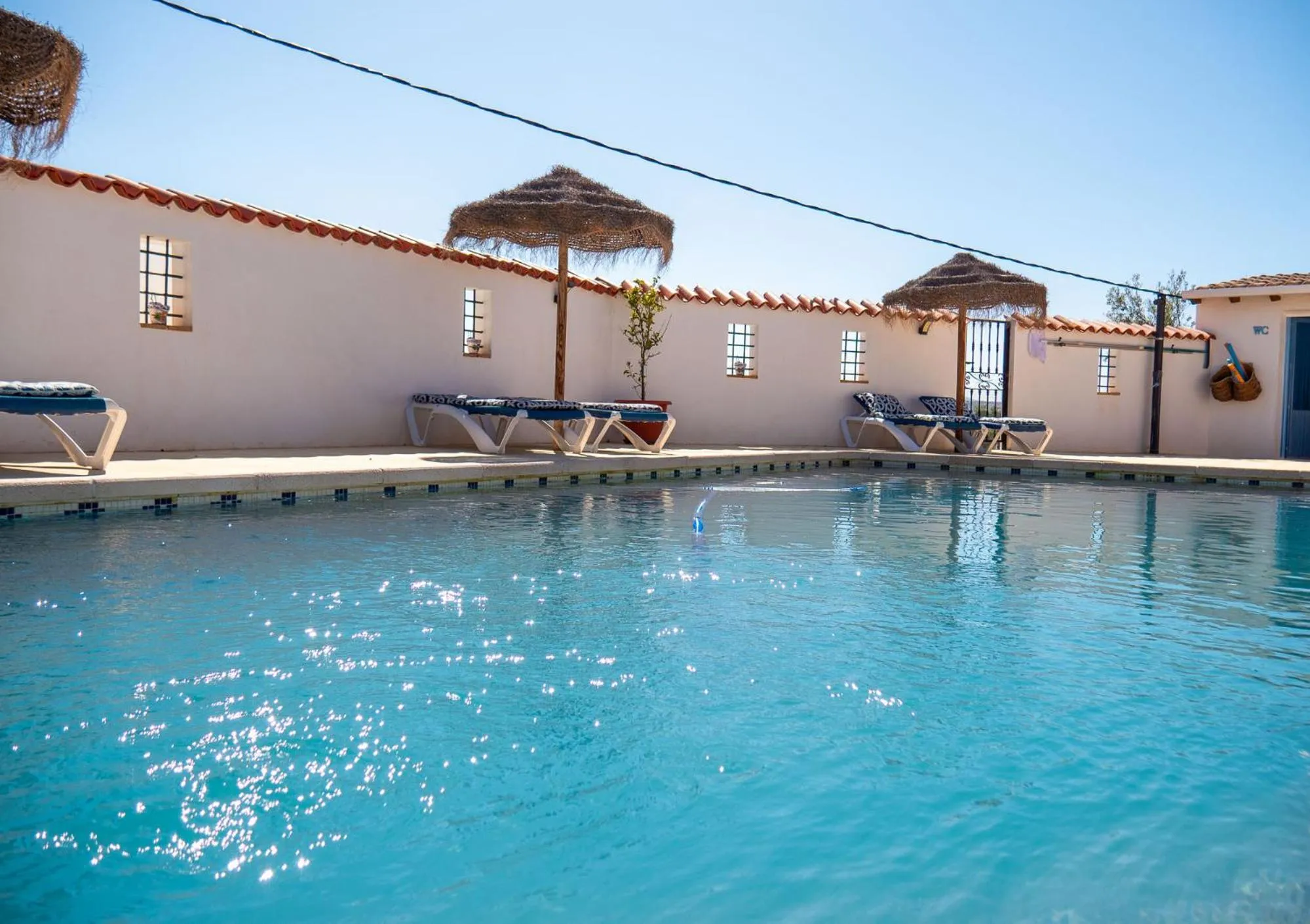 Swimming pool in B&B Casa Luna Vélez Blanco