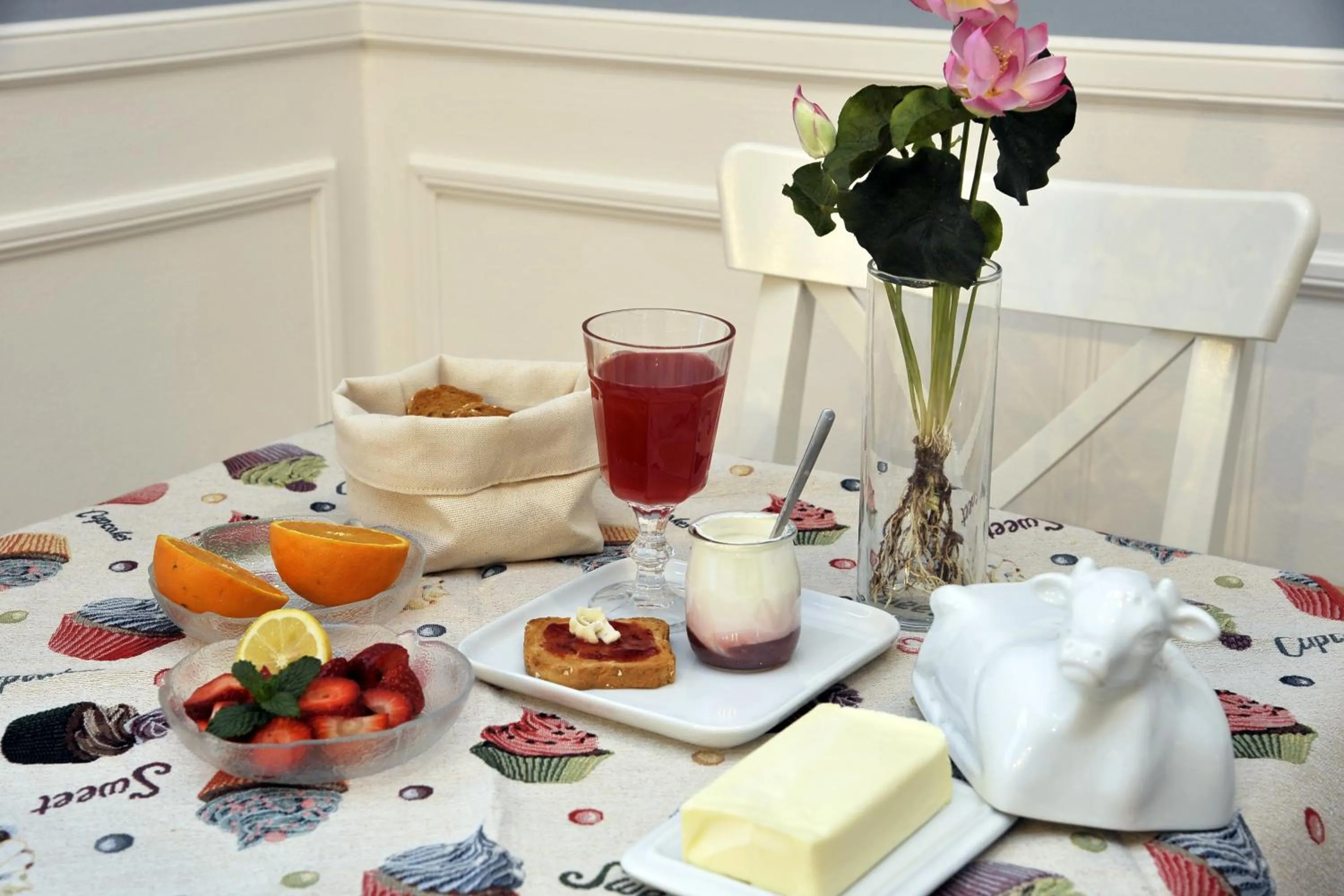 Food close-up in A Due Passi B&B