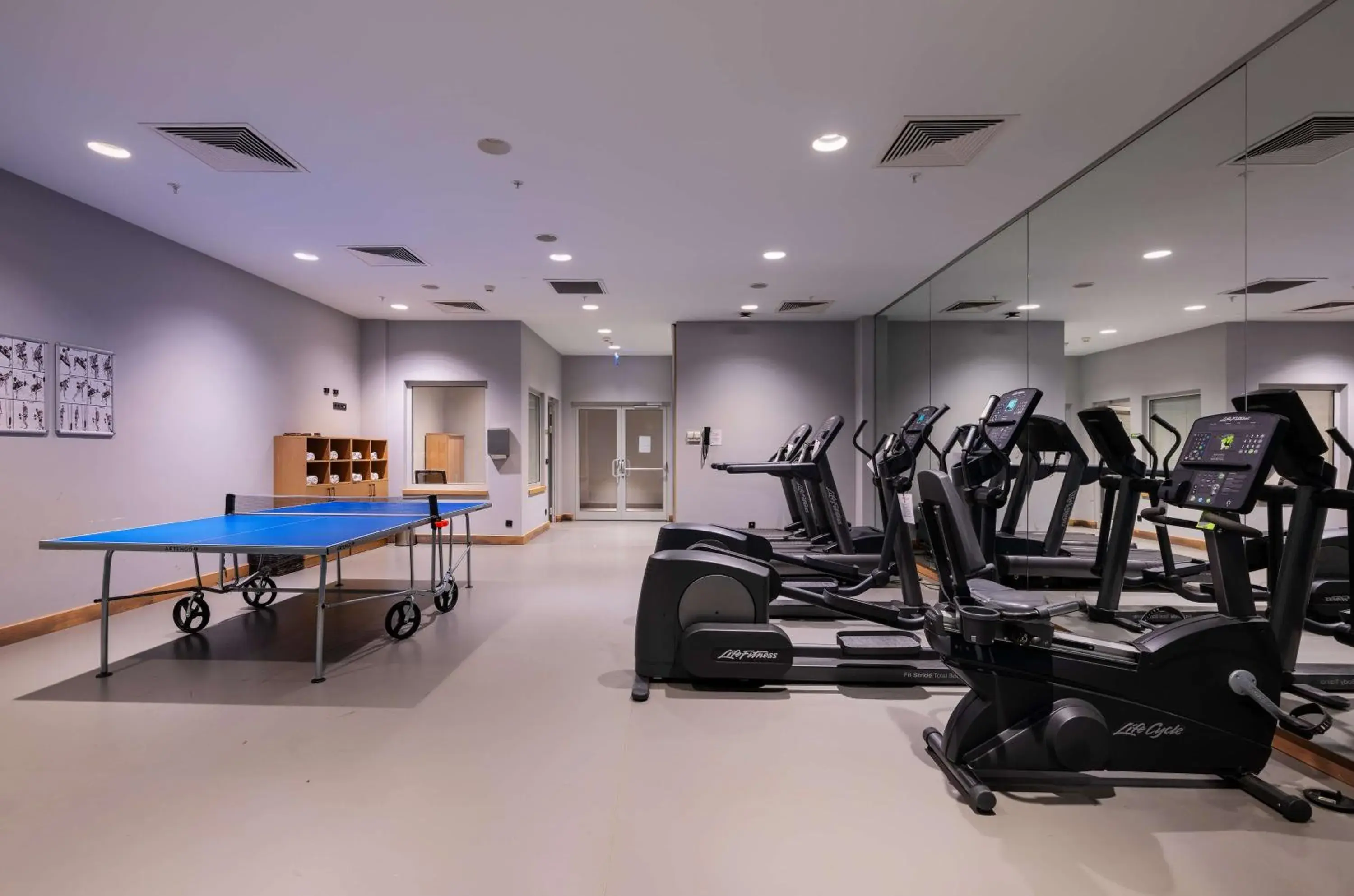 Fitness centre/facilities in Park Inn by Radisson Samsun Fitness centre/facilities in Park Inn by Radisson Samsun