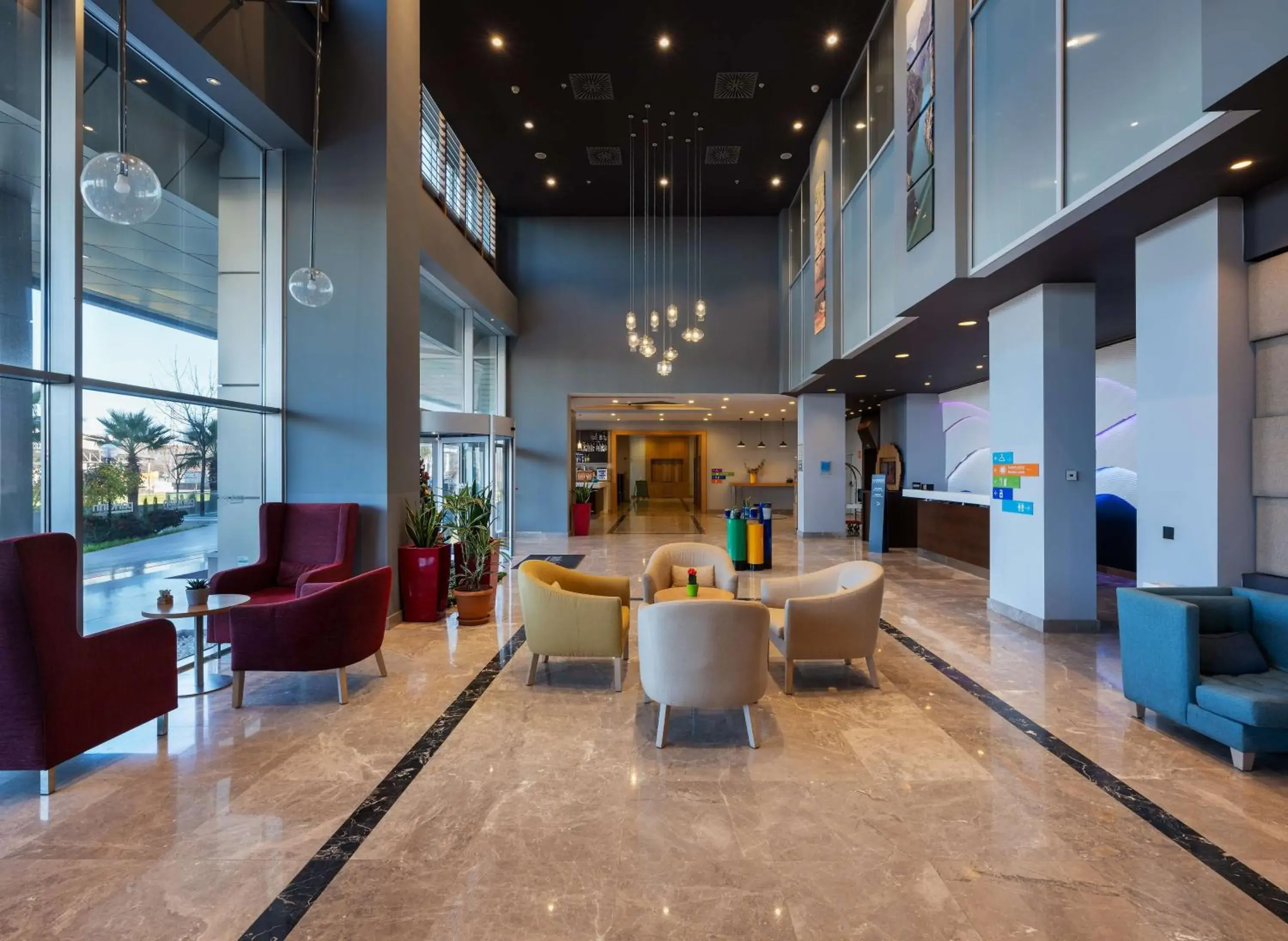 Lobby or reception in Park Inn by Radisson Samsun Lobby or reception in Park Inn by Radisson Samsun