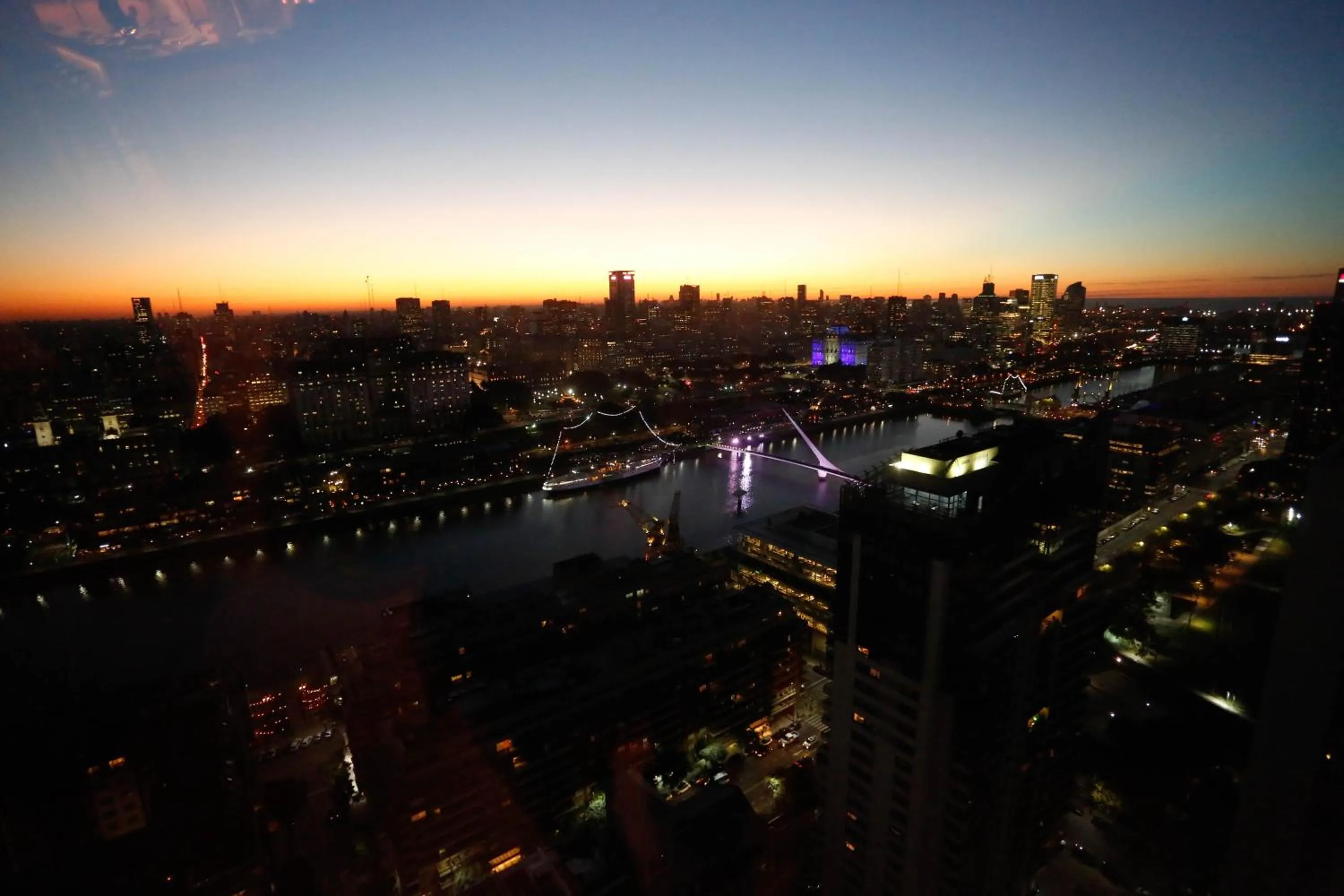 City view in Alvear Icon Hotel