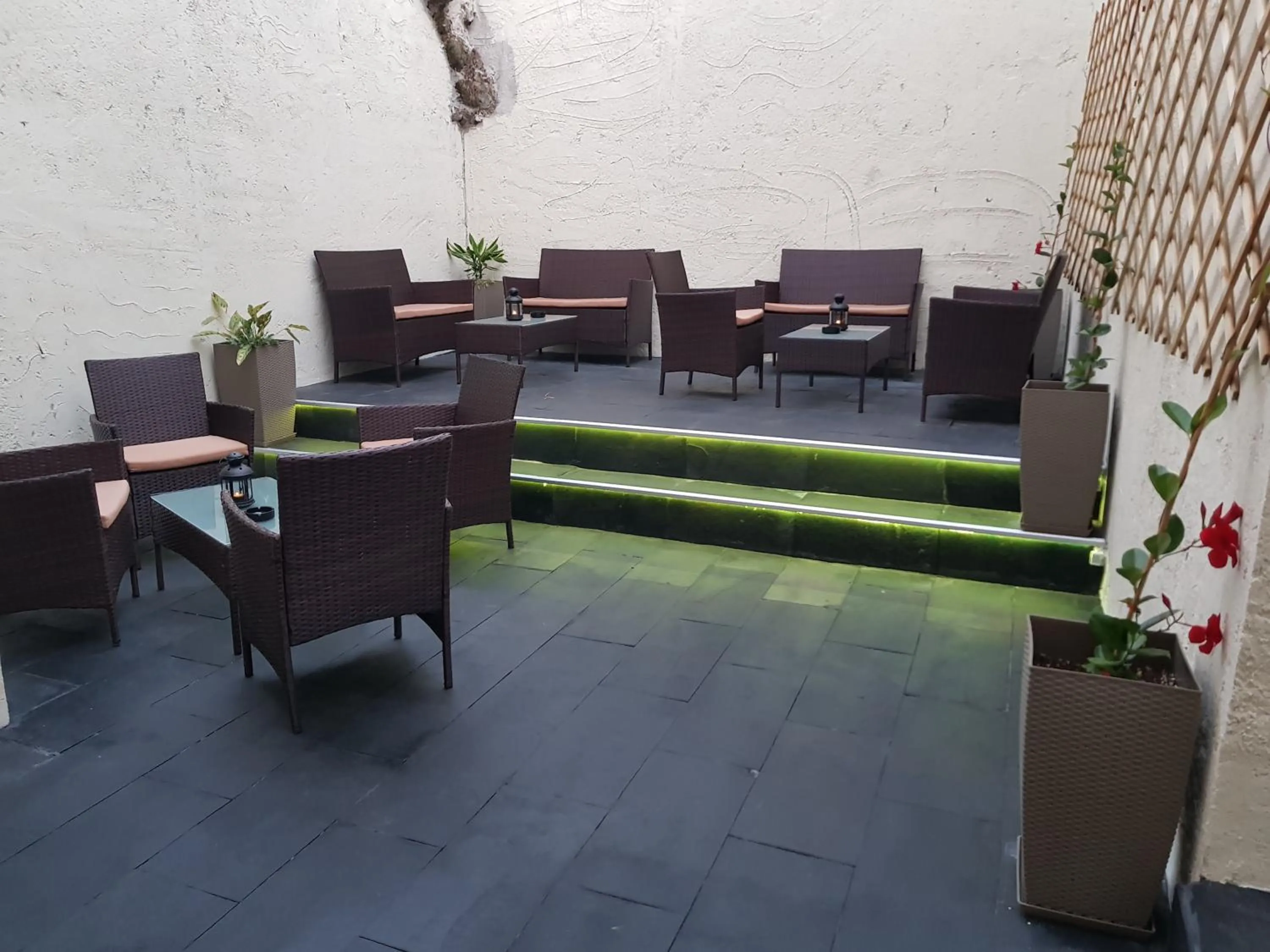 Patio in Old Town Senses Boutique Hotel