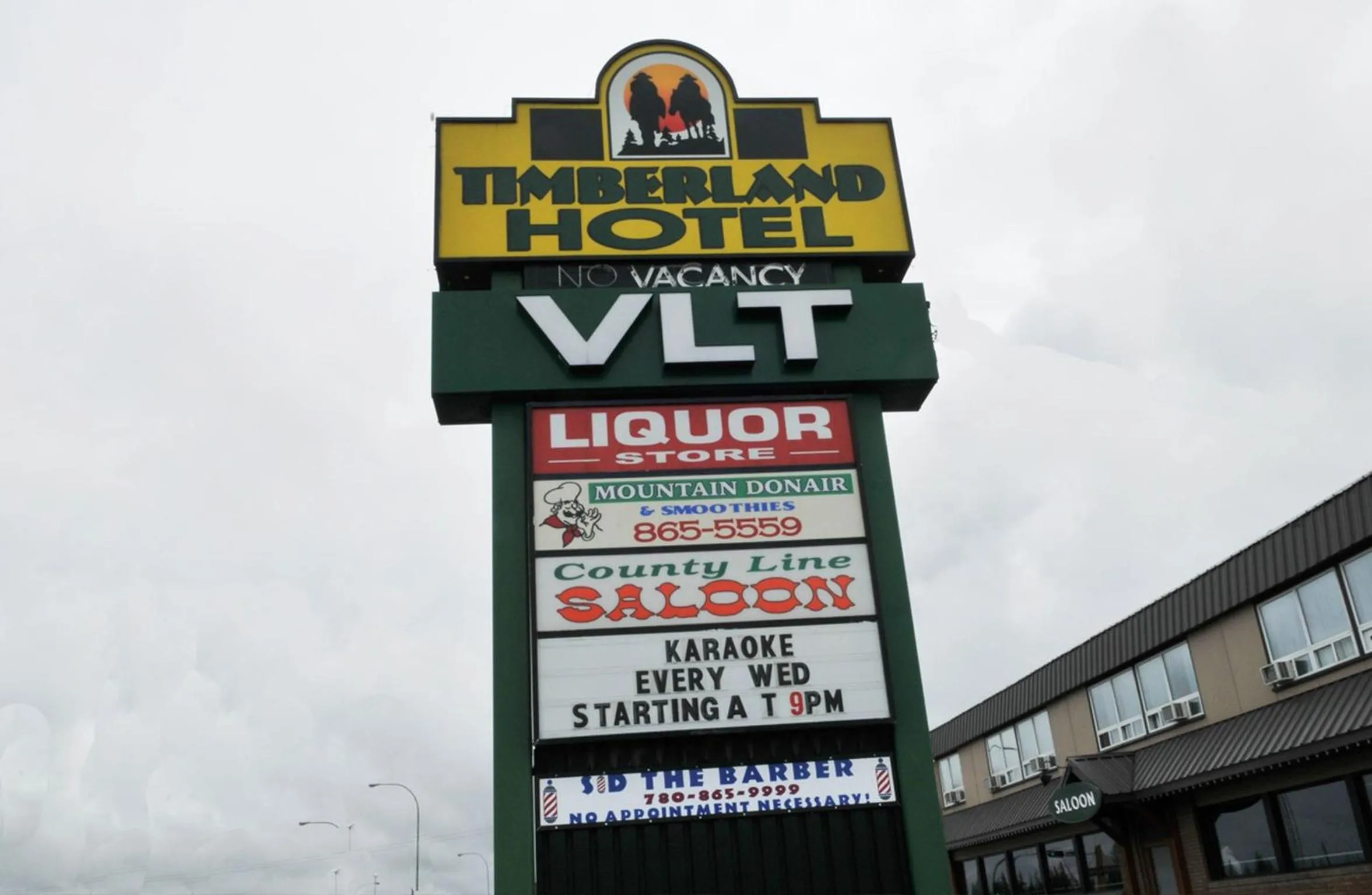 Property building in Timberland Hotel