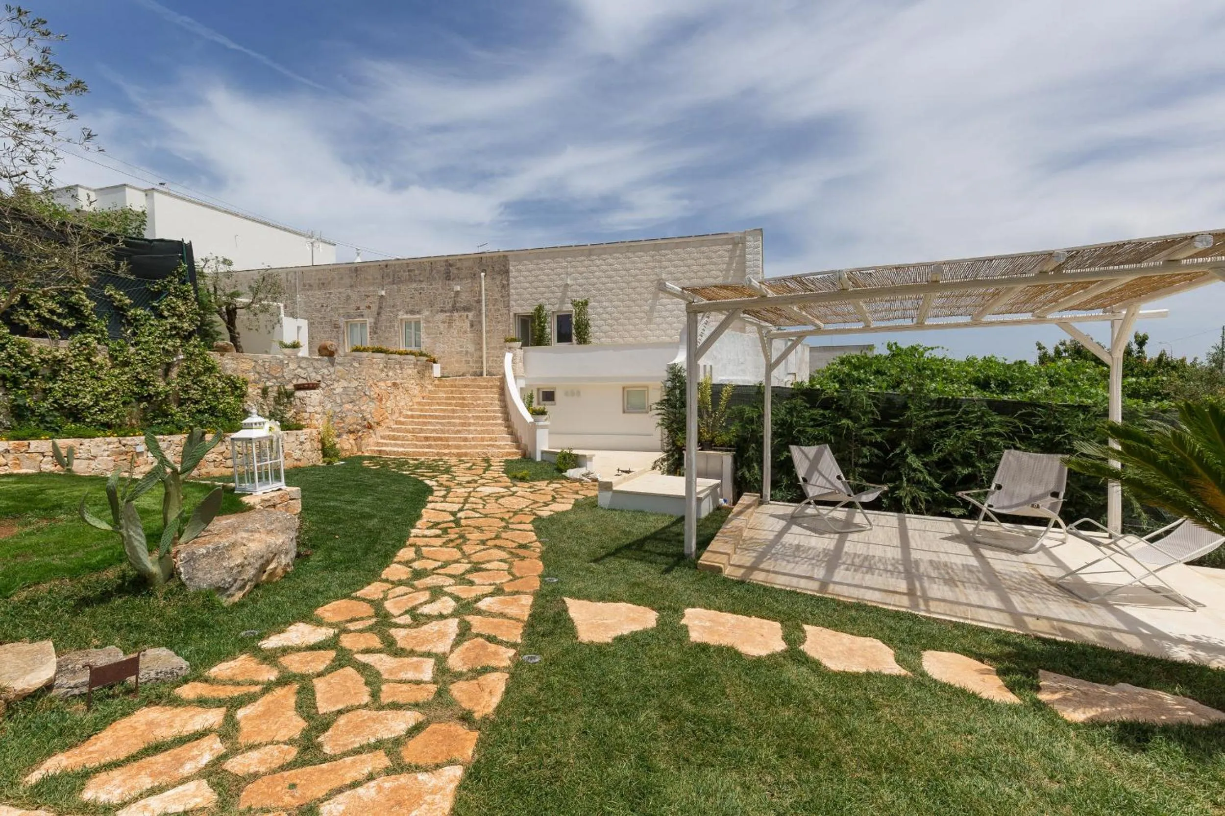 Patio in Dimora San Quirico - bed e breakfast - Cisternino